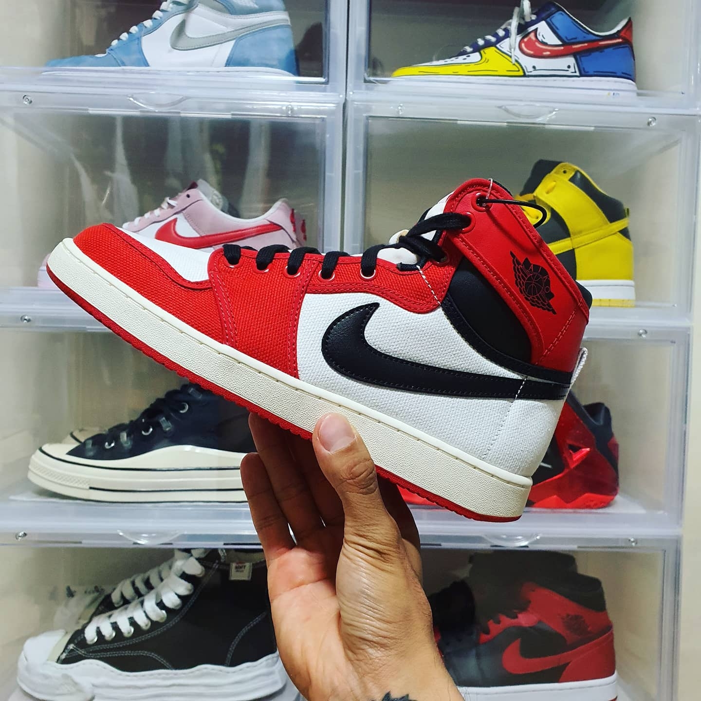 Jordan 1 KO Chicago 2021 착용 스타일 - 1