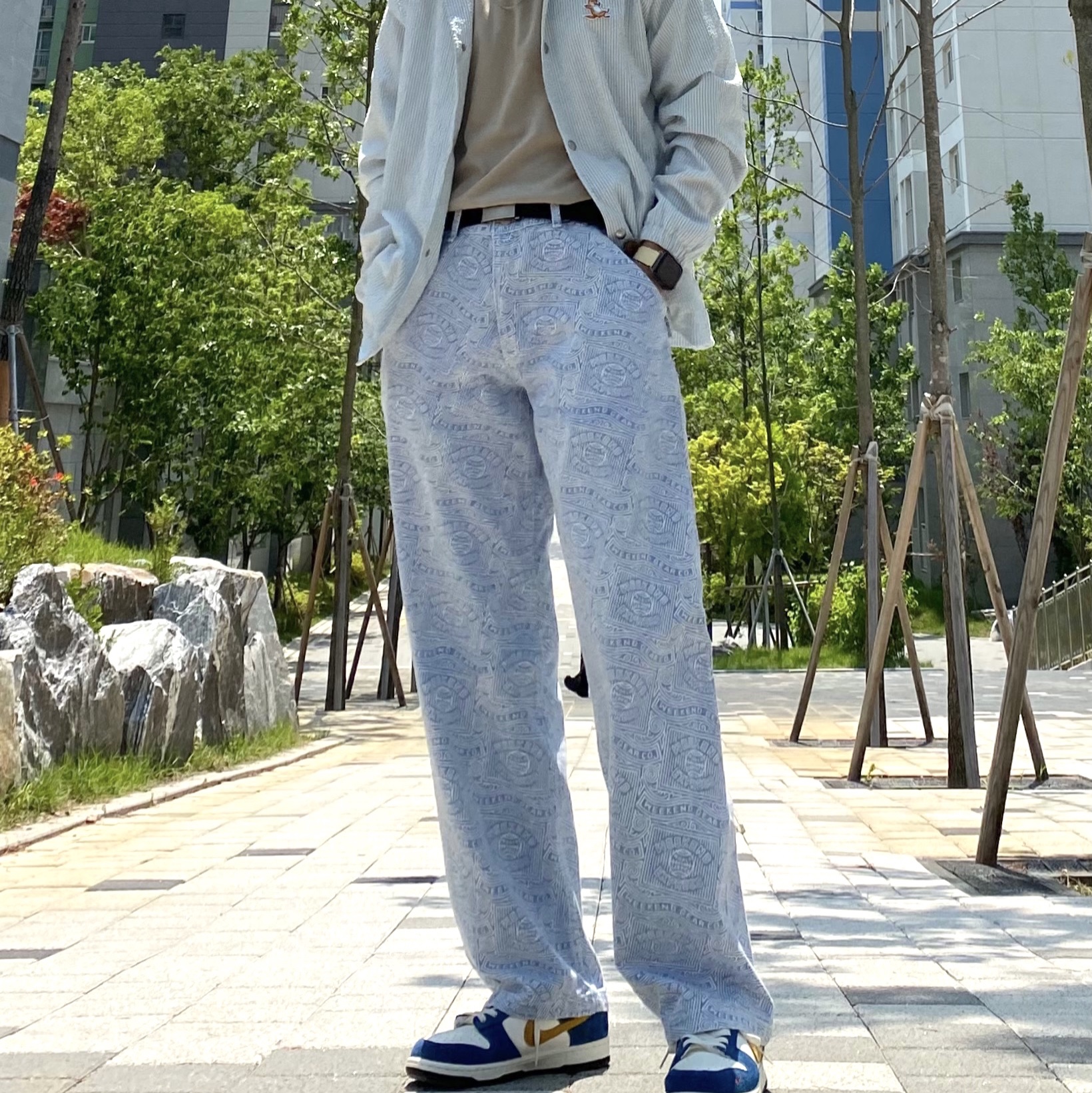 Nike x Kasina Dunk Low 80's Bus 착용 스타일 - 2