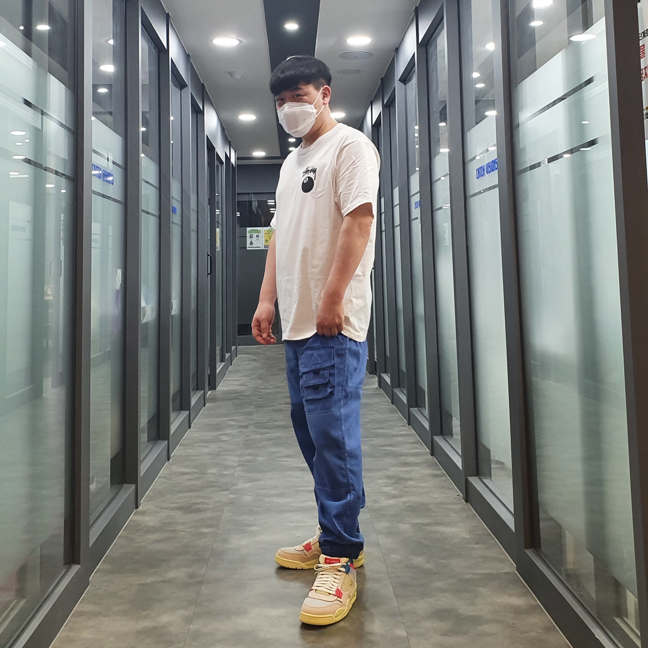 Jordan 4 x Union Retro Guava Ice 착용 스타일 - 3