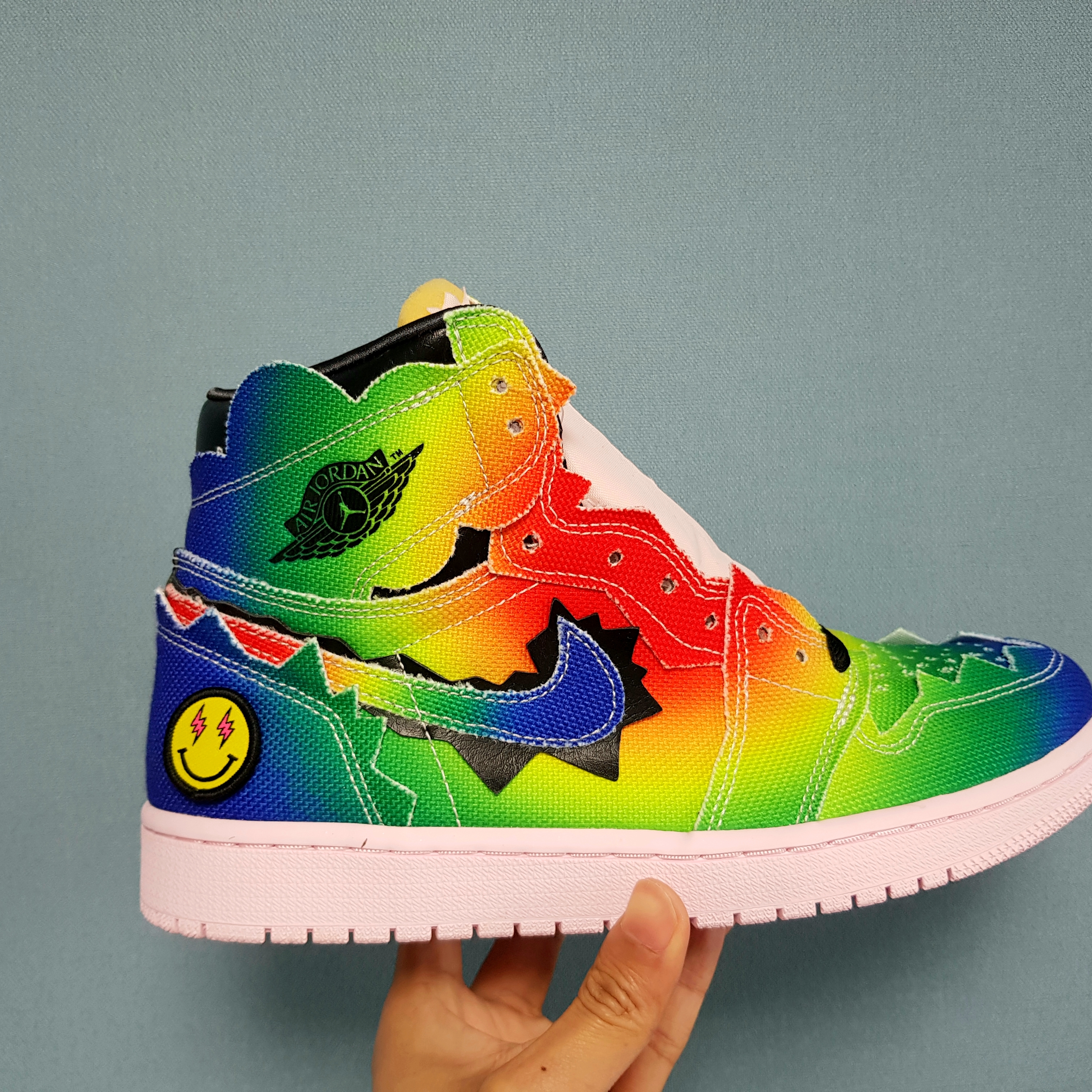 Jordan 1 x J Balvin Retro High OG 착용 스타일 - 3