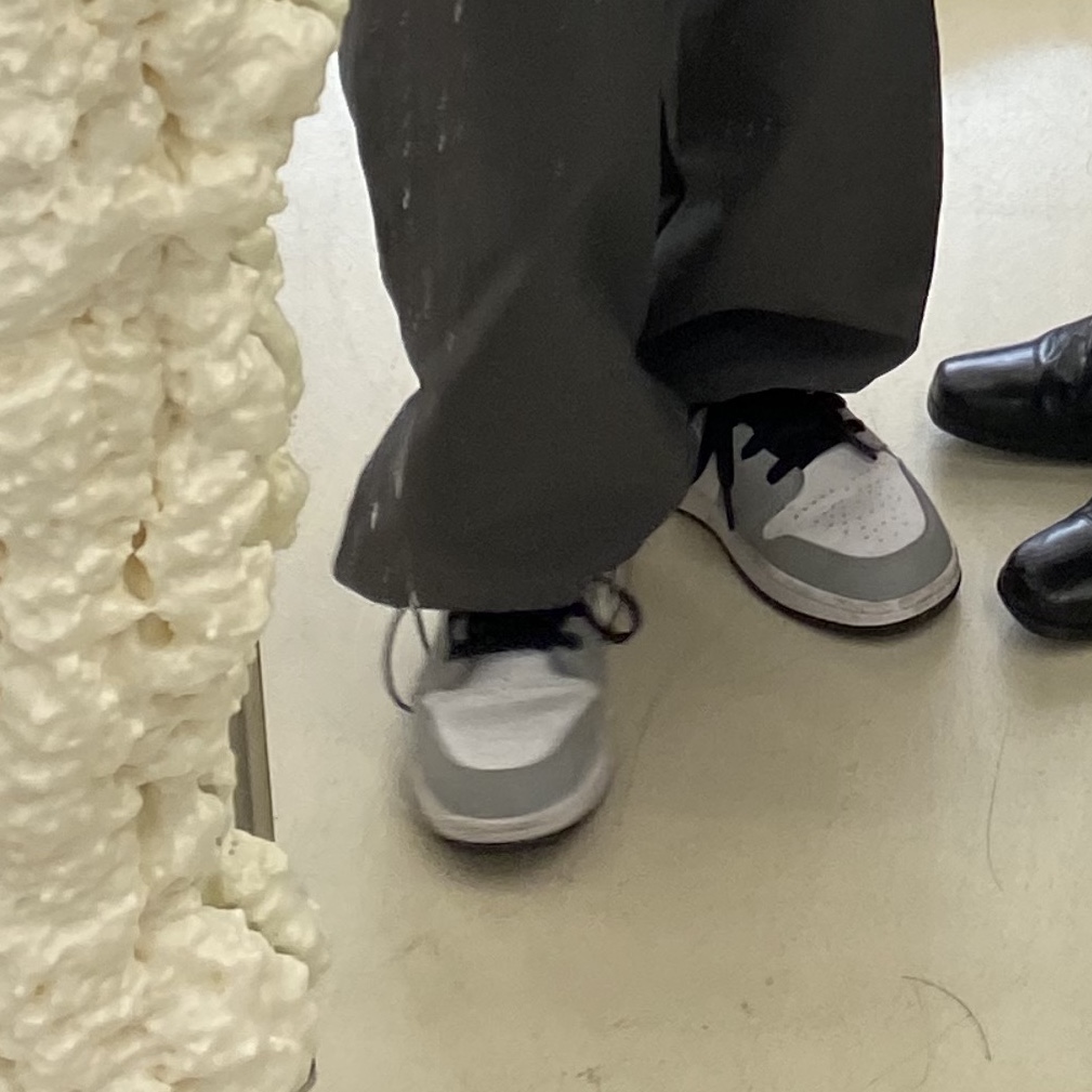 (GS) Jordan 1 Low Light Smoke Grey 착용 스타일 - 2