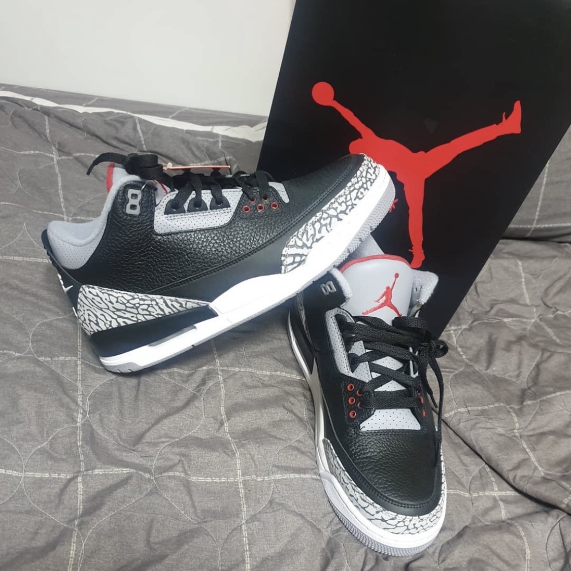 Jordan 3 Retro OG Black Cement 2018 착용 스타일