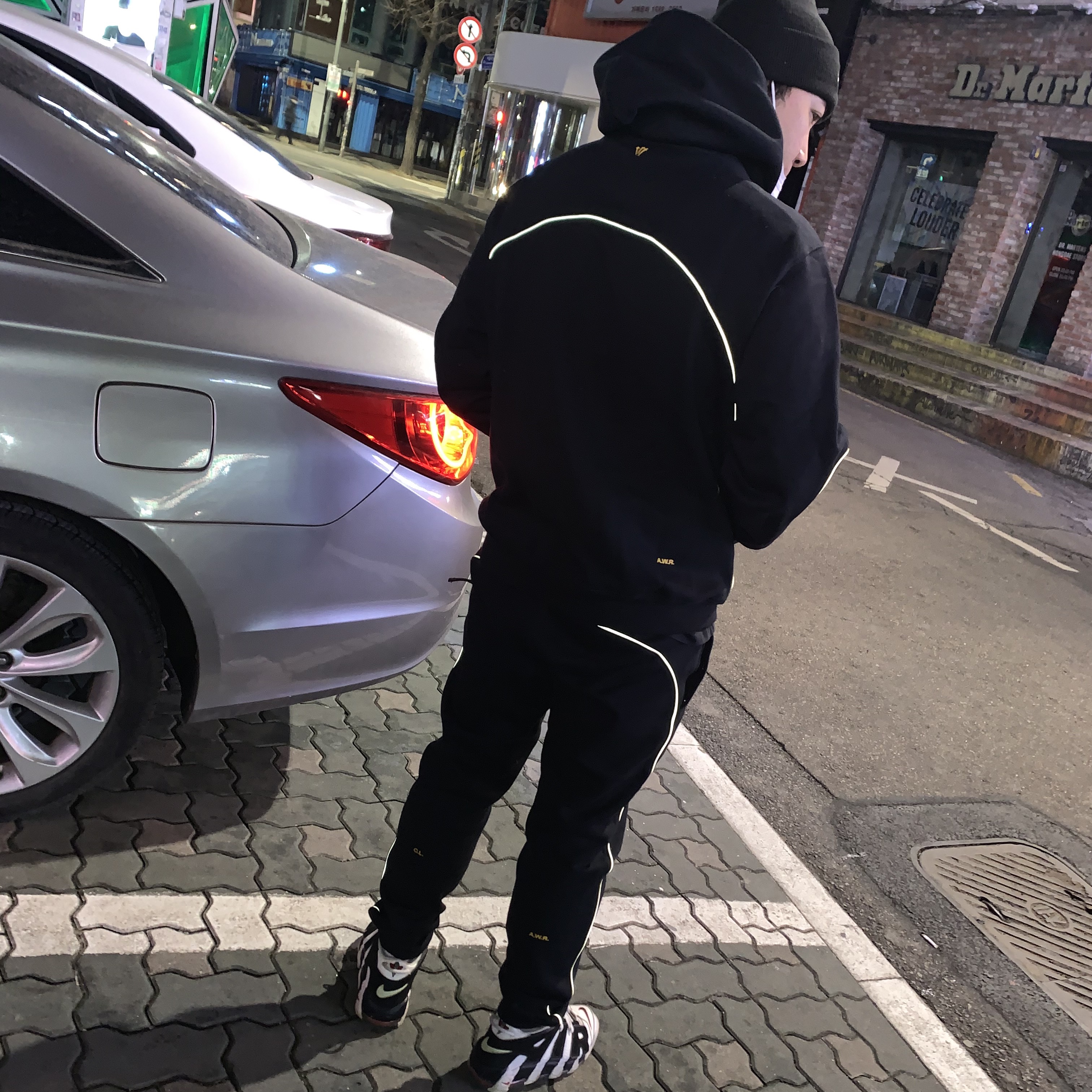 Nike x Drake Nocta Fleece Pants Black - US/EU, Nike x Drake Nocta Essential Hoodie Black - US/EU 착용 스타일