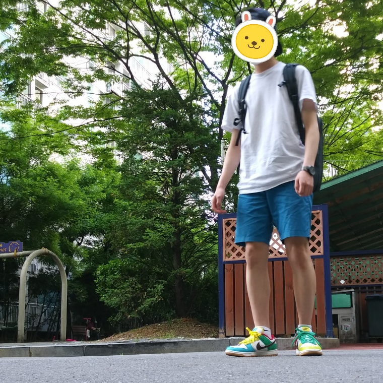 Nike Dunk Low SE Free.99 White 착용 스타일