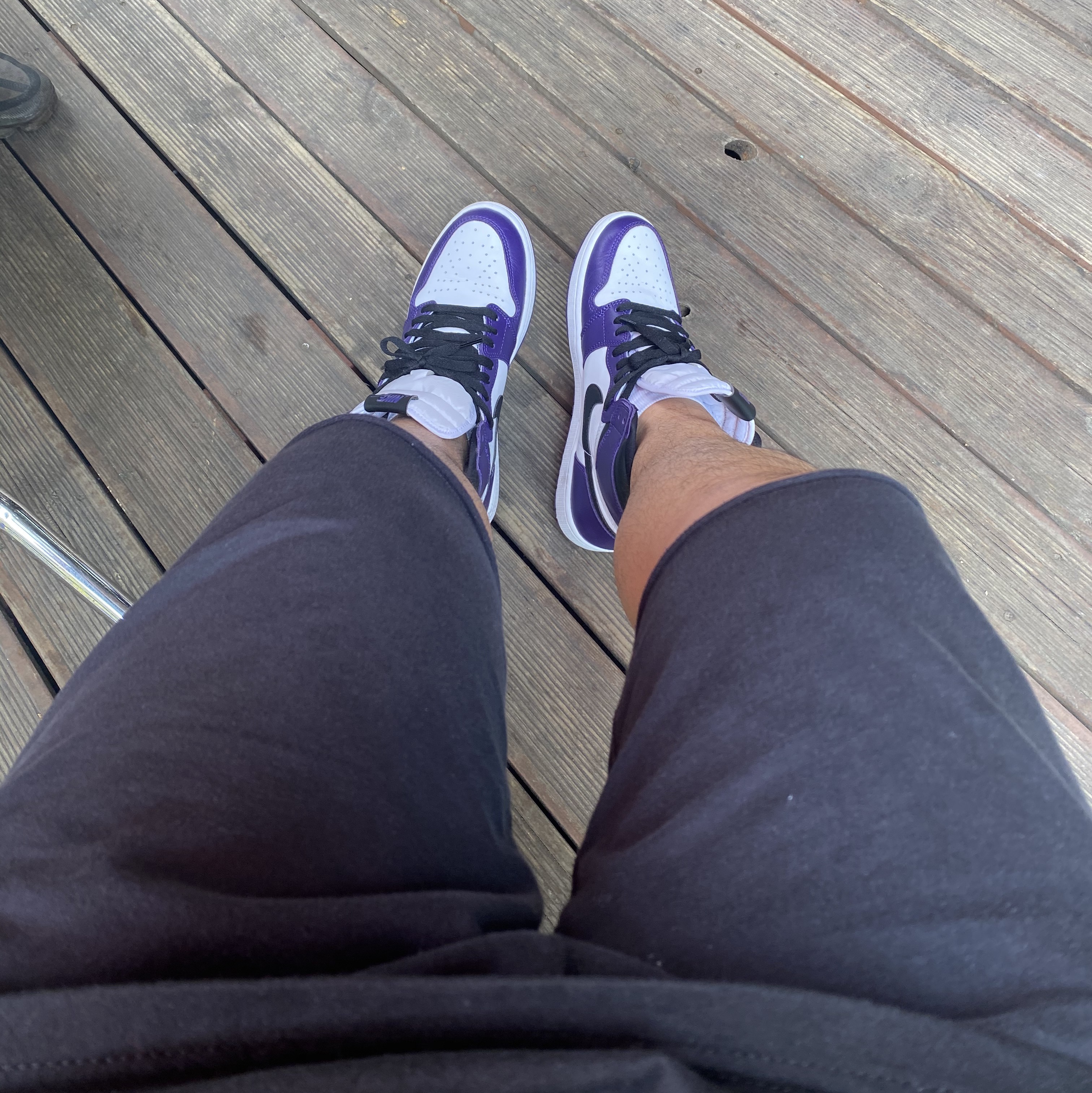 Jordan 1 Retro High OG Court Purple 2020 착용 스타일