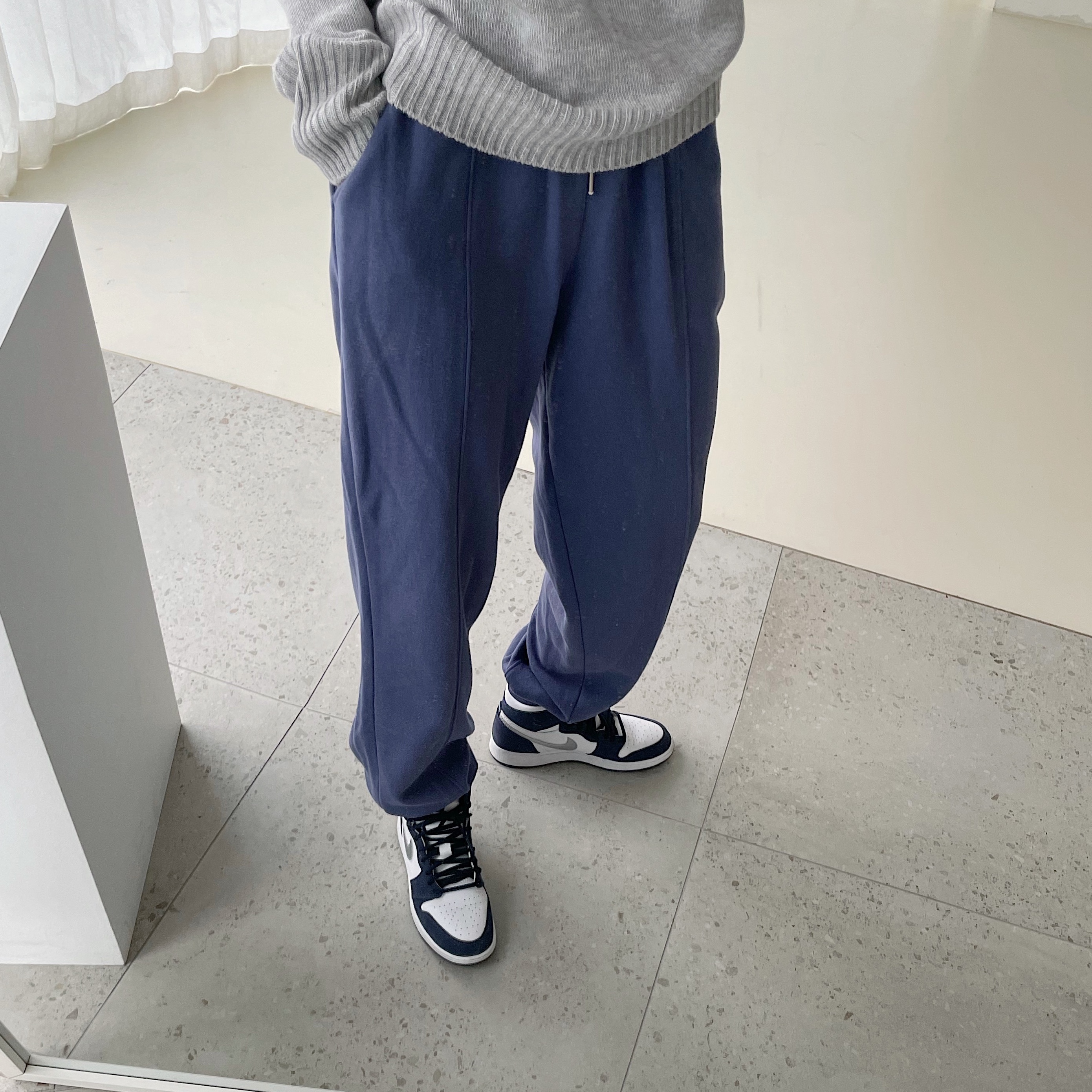 (GS) Jordan 1 Retro High OG CO.JP Midnight Navy 착용 스타일 - 2