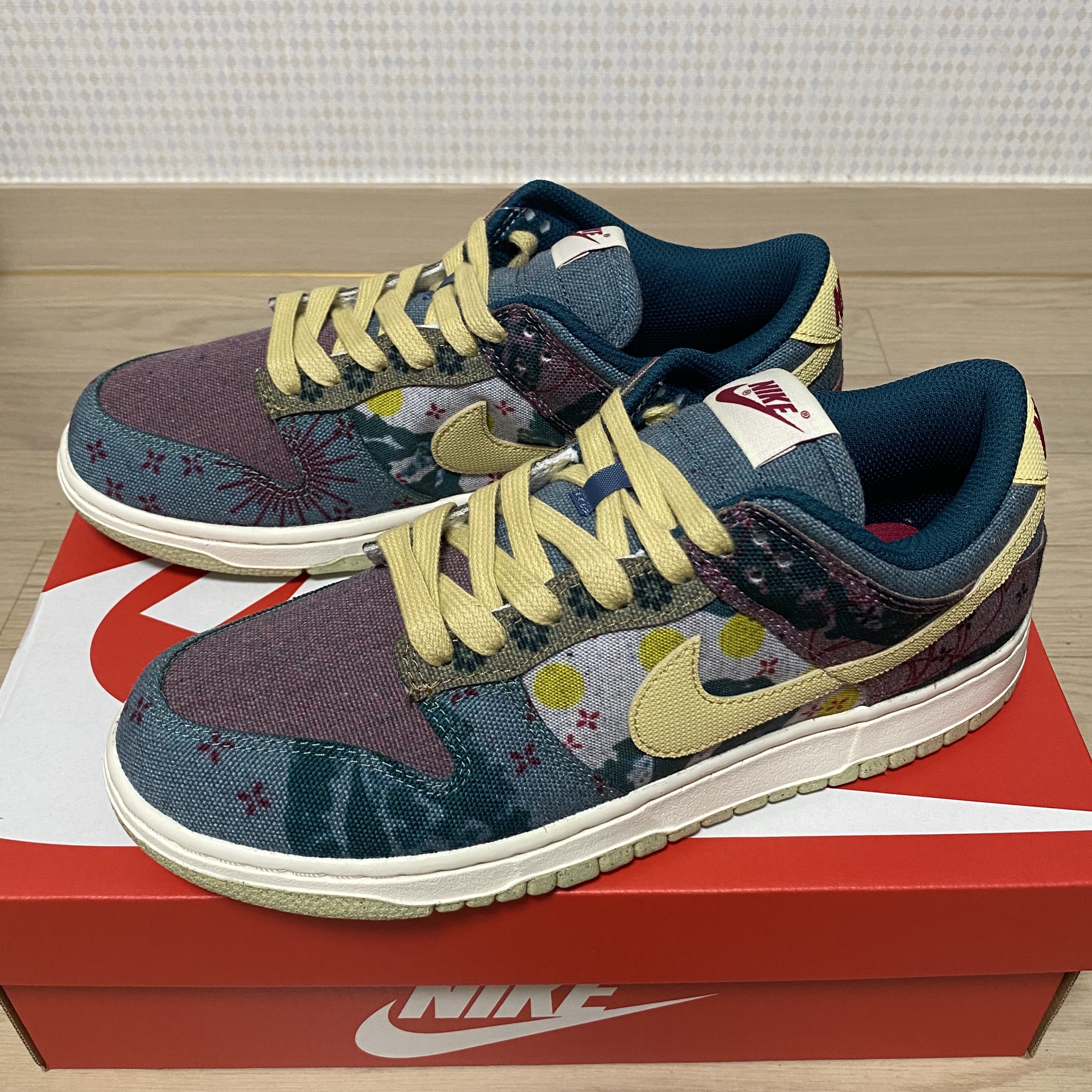 Nike Dunk Low SP Community Garden 착용 스타일