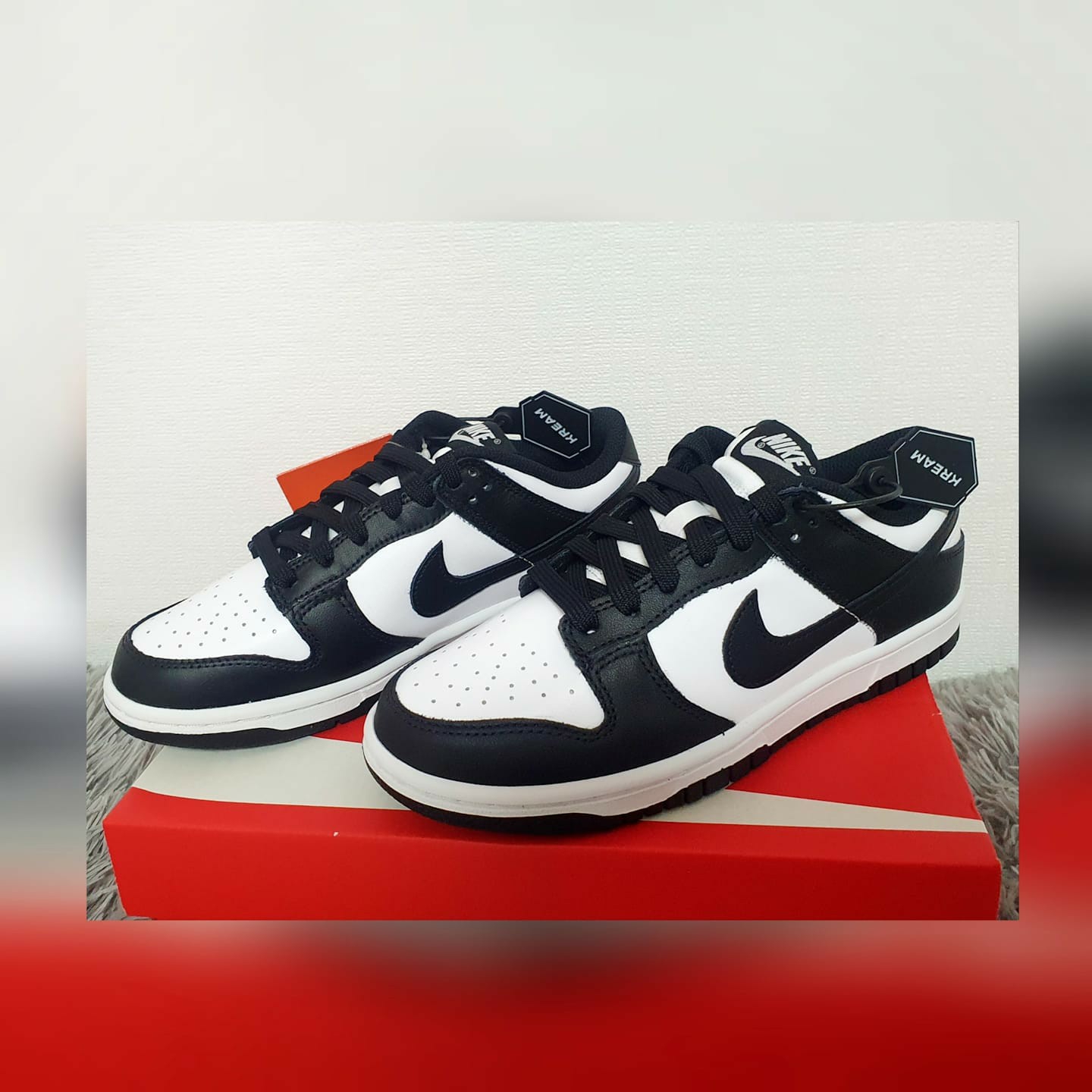 Nike Dunk Low Retro Black 착용 스타일 - 1