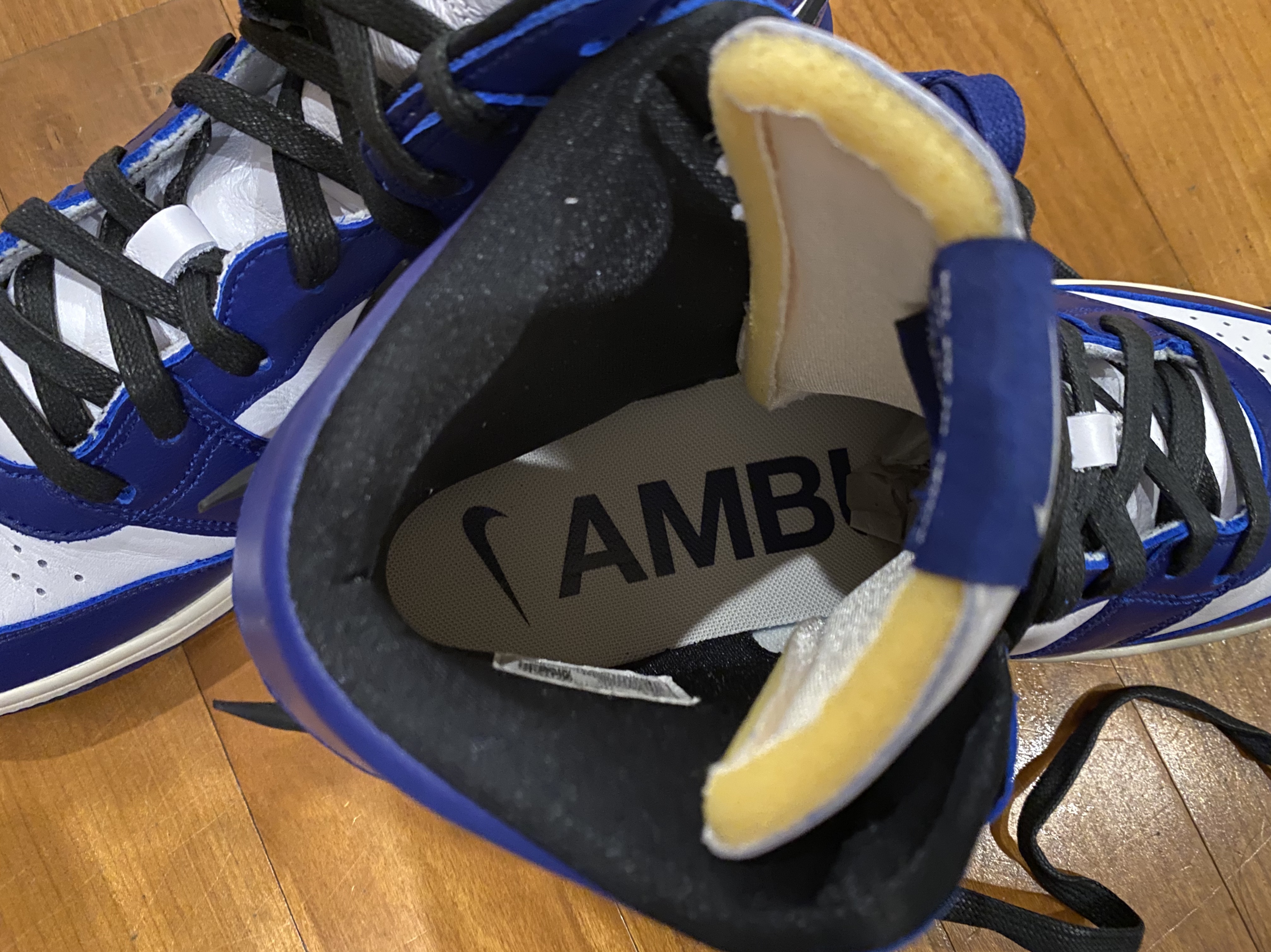 Nike x Ambush Dunk High Deep Royal Blue 착용 스타일 - 4