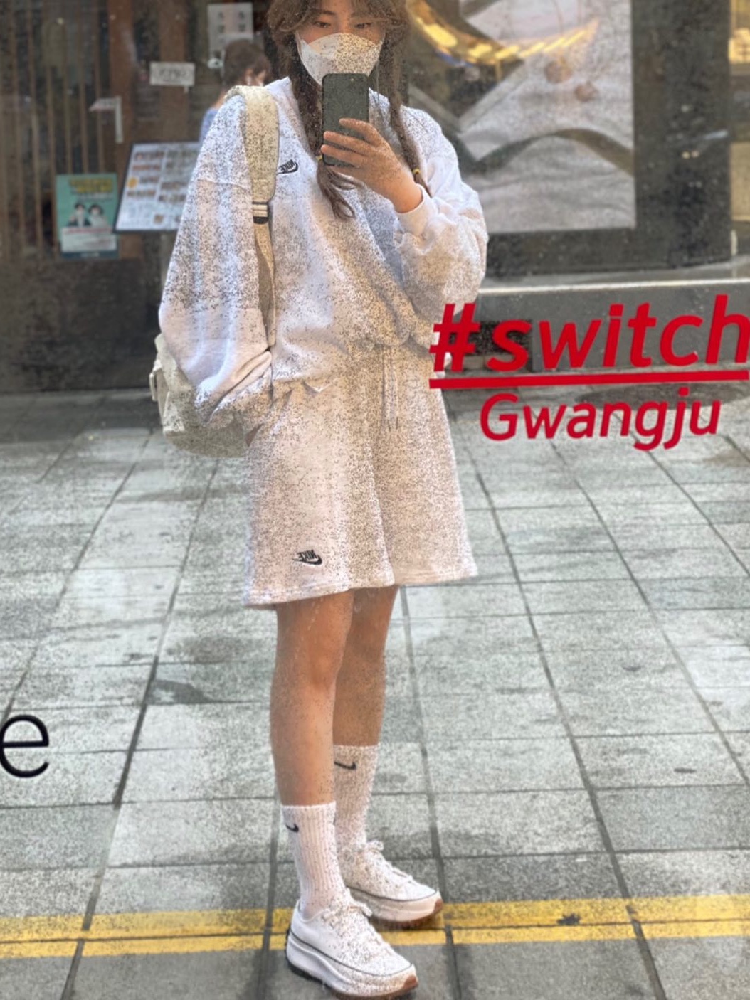 Converse Run Star Hike Low White 착용 스타일