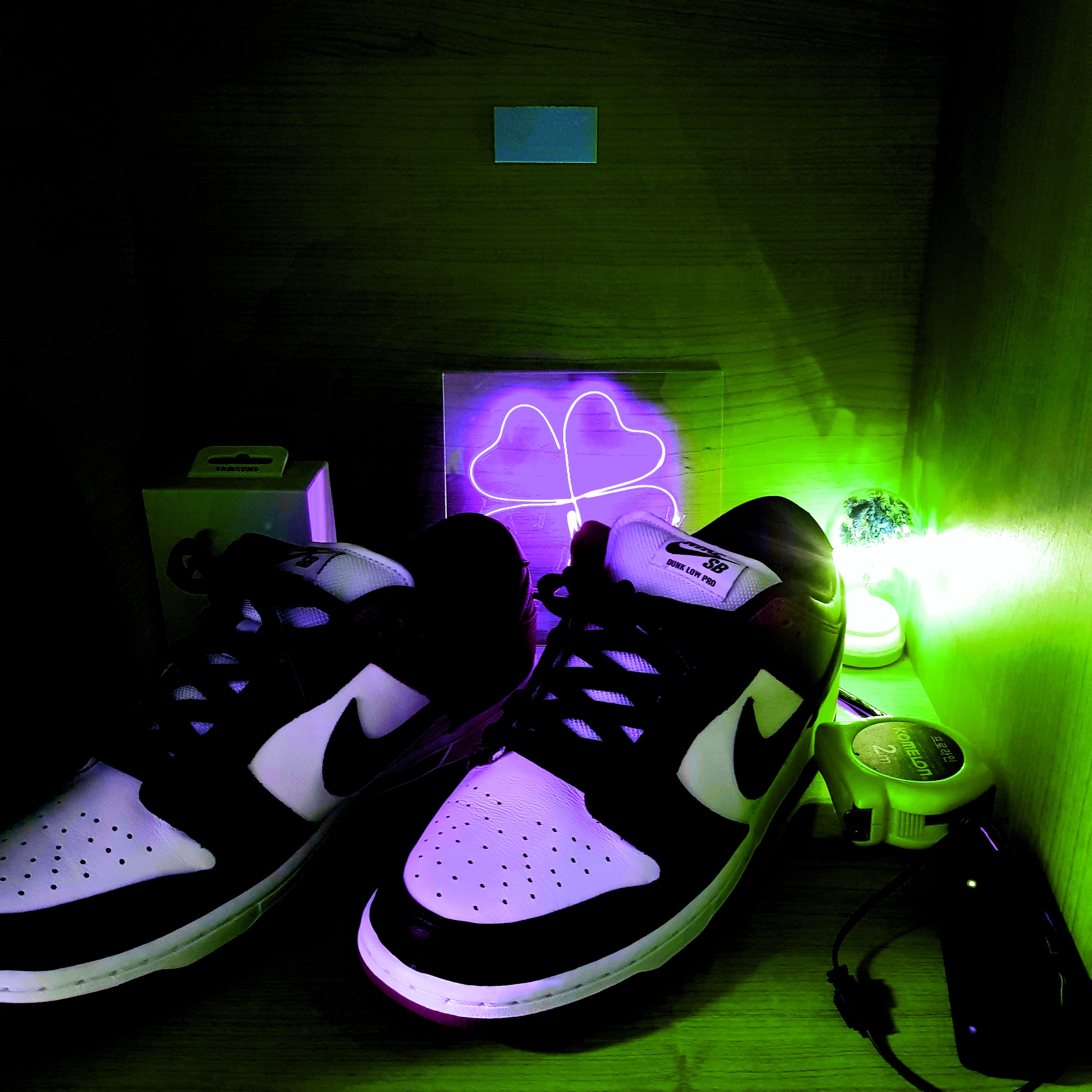 Nike SB Dunk Low Pro Court Purple 착용 스타일