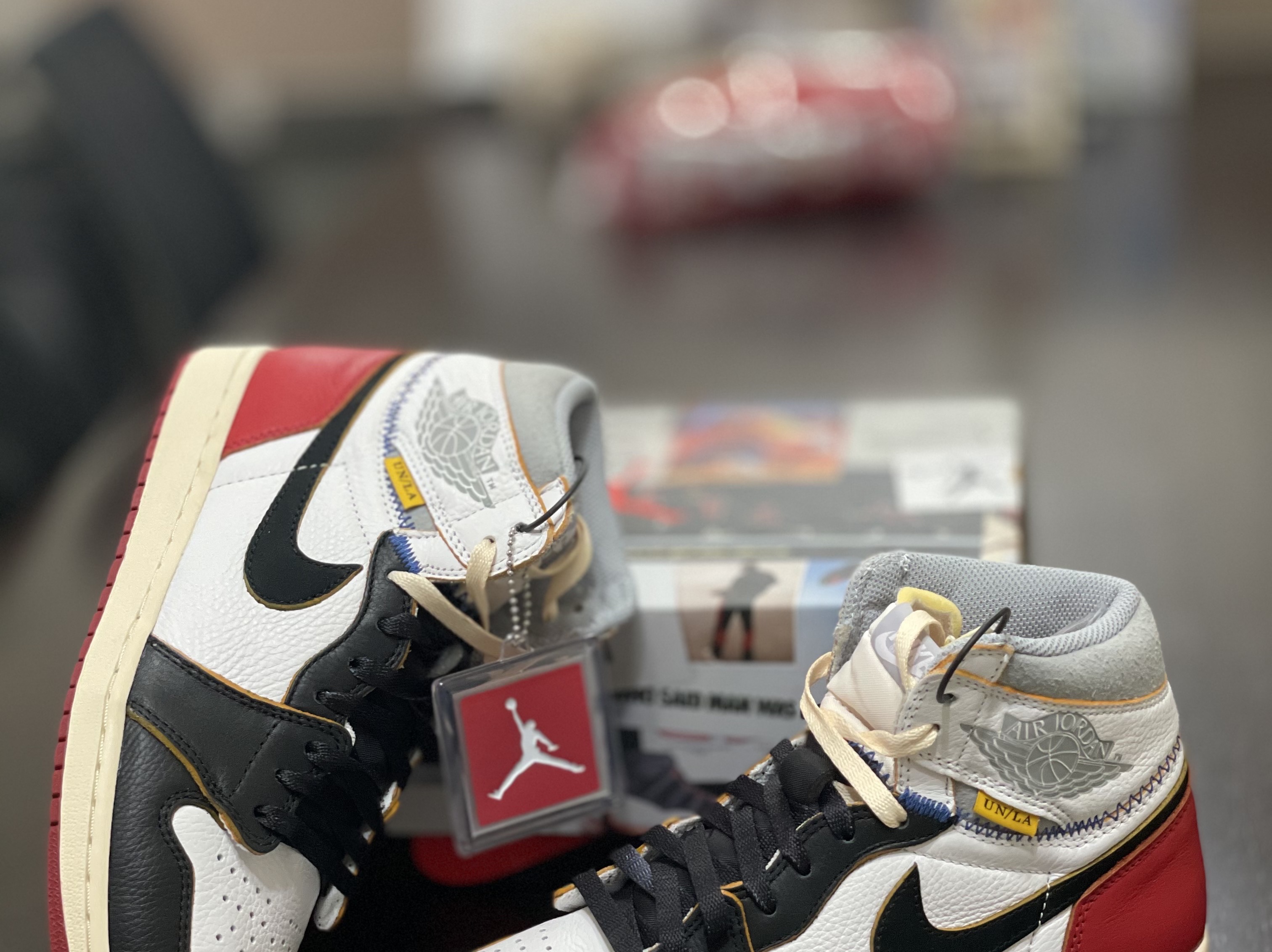 Jordan 1 x Union Retro High Black Toe 착용 스타일 - 2