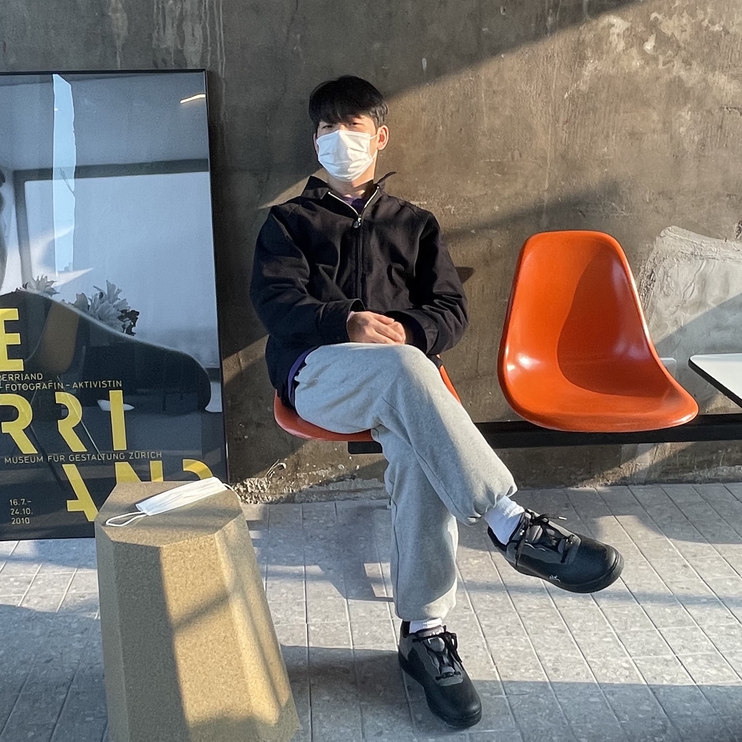 Nike x A-Cold-Wall Air Force 1 Low Black 착용 스타일
