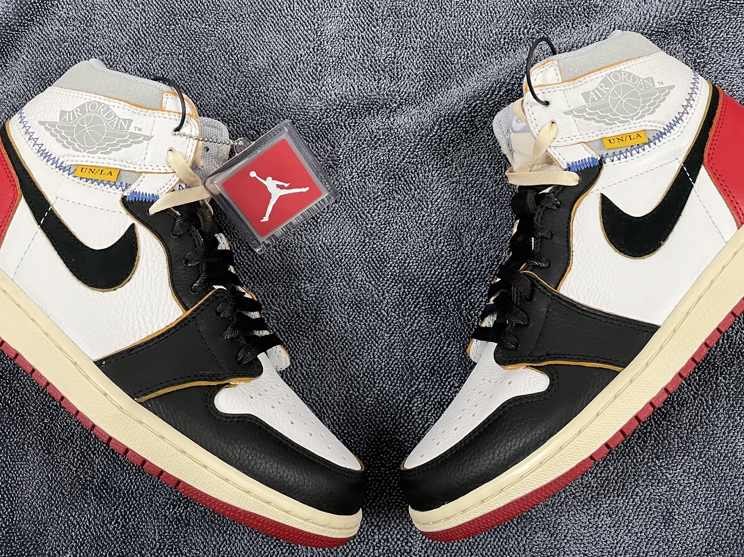 Jordan 1 x Union Retro High Black Toe 착용 스타일 - 4