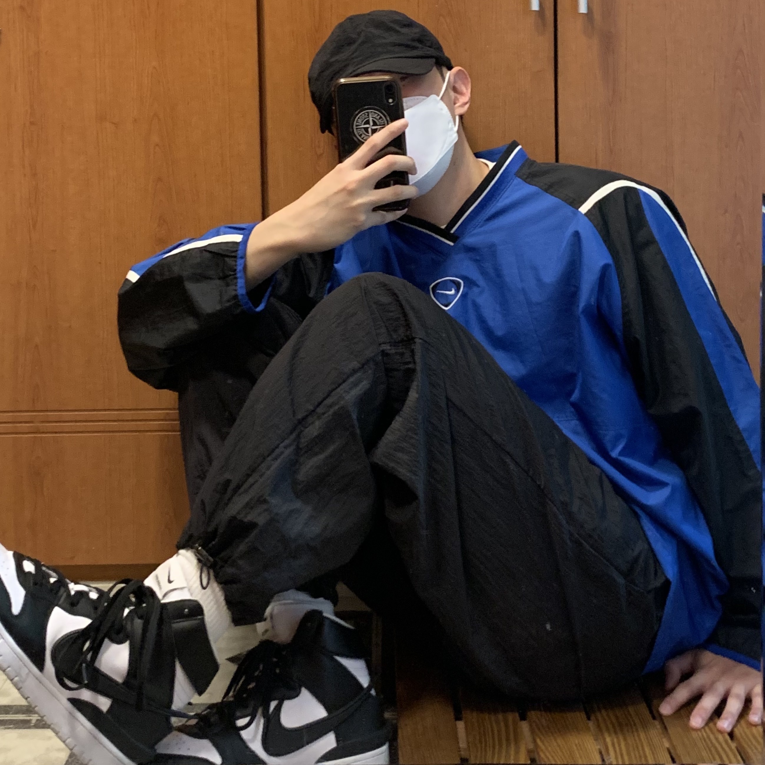 Nike x Ambush Dunk High Black 착용 스타일