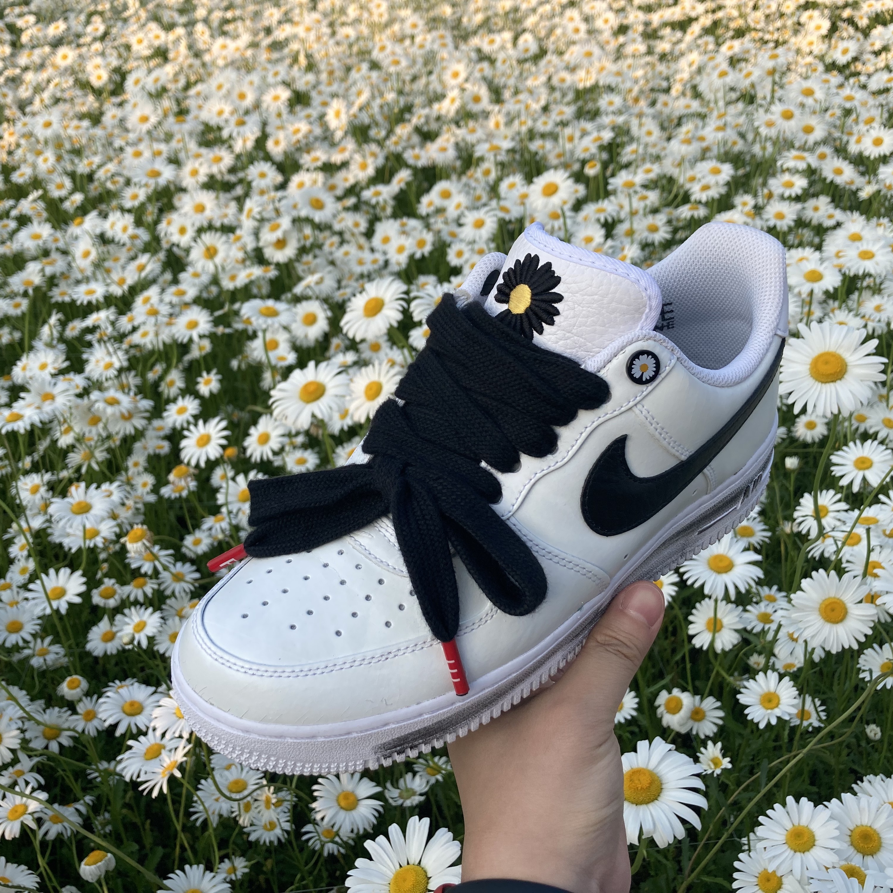 Nike x Peaceminusone Air Force 1 Low Para-Noise 2.0 착용 스타일