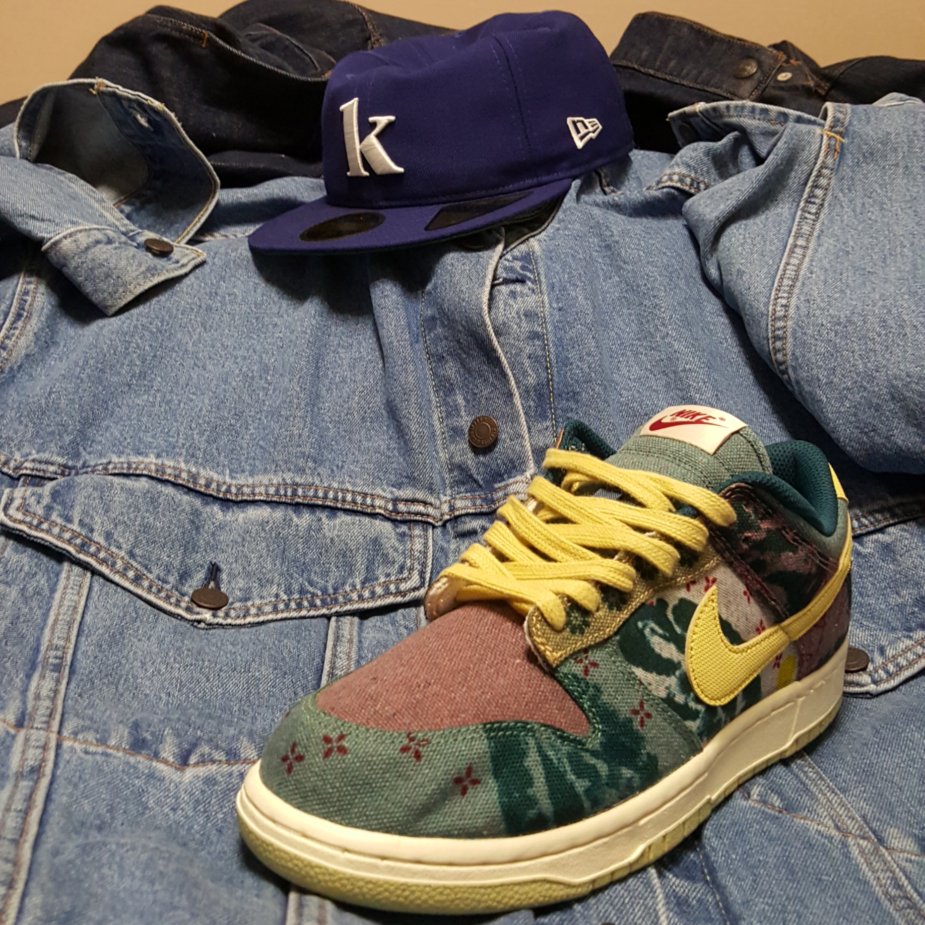 Nike Dunk Low SP Community Garden 착용 스타일 - 2