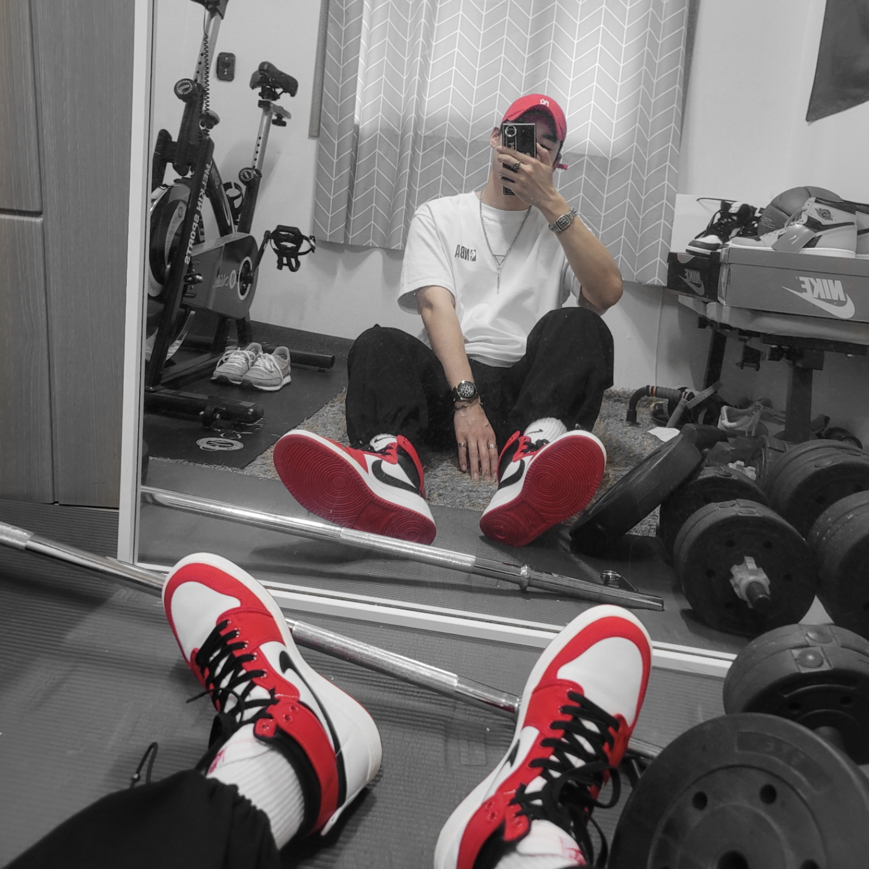 Jordan 1 KO Chicago 2021 착용 스타일