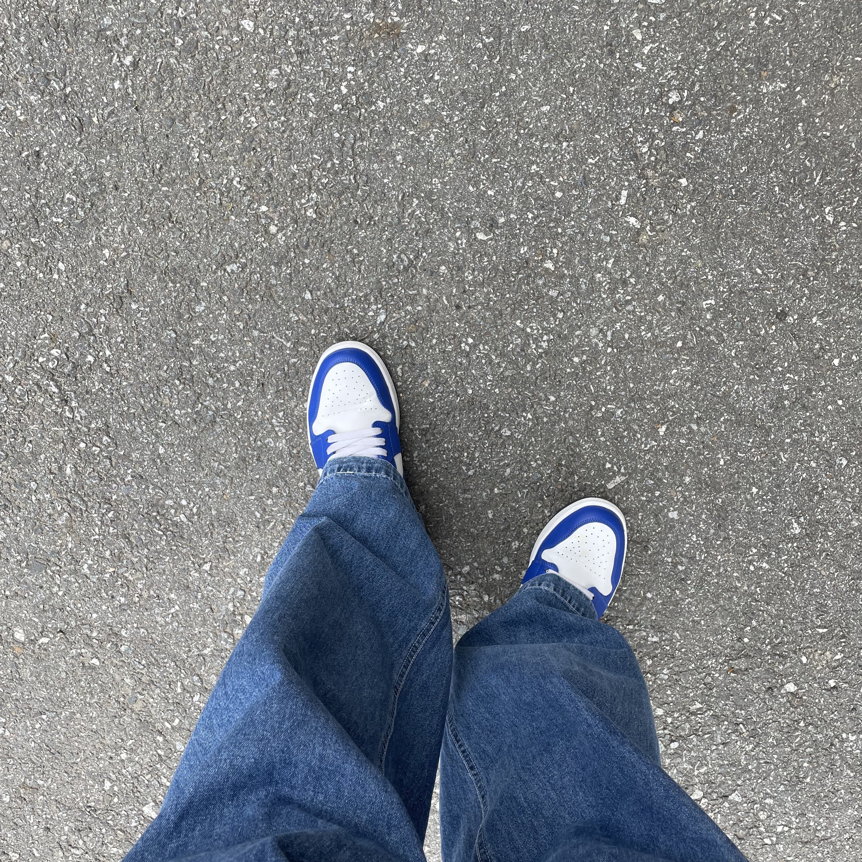 Jordan 1 Low Hyper Royal 착용 스타일