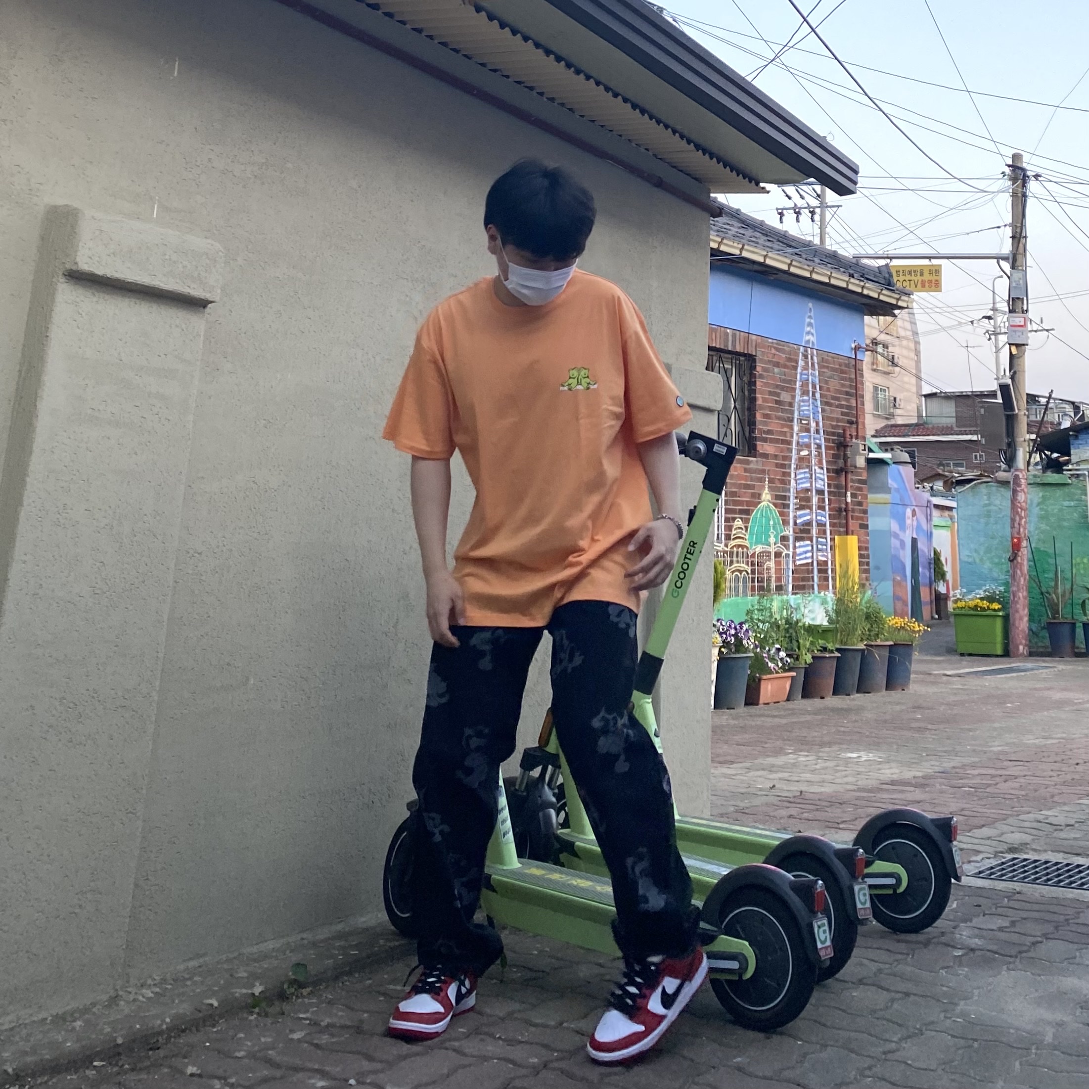 Nike SB Dunk Low Pro Chicago 착용 스타일