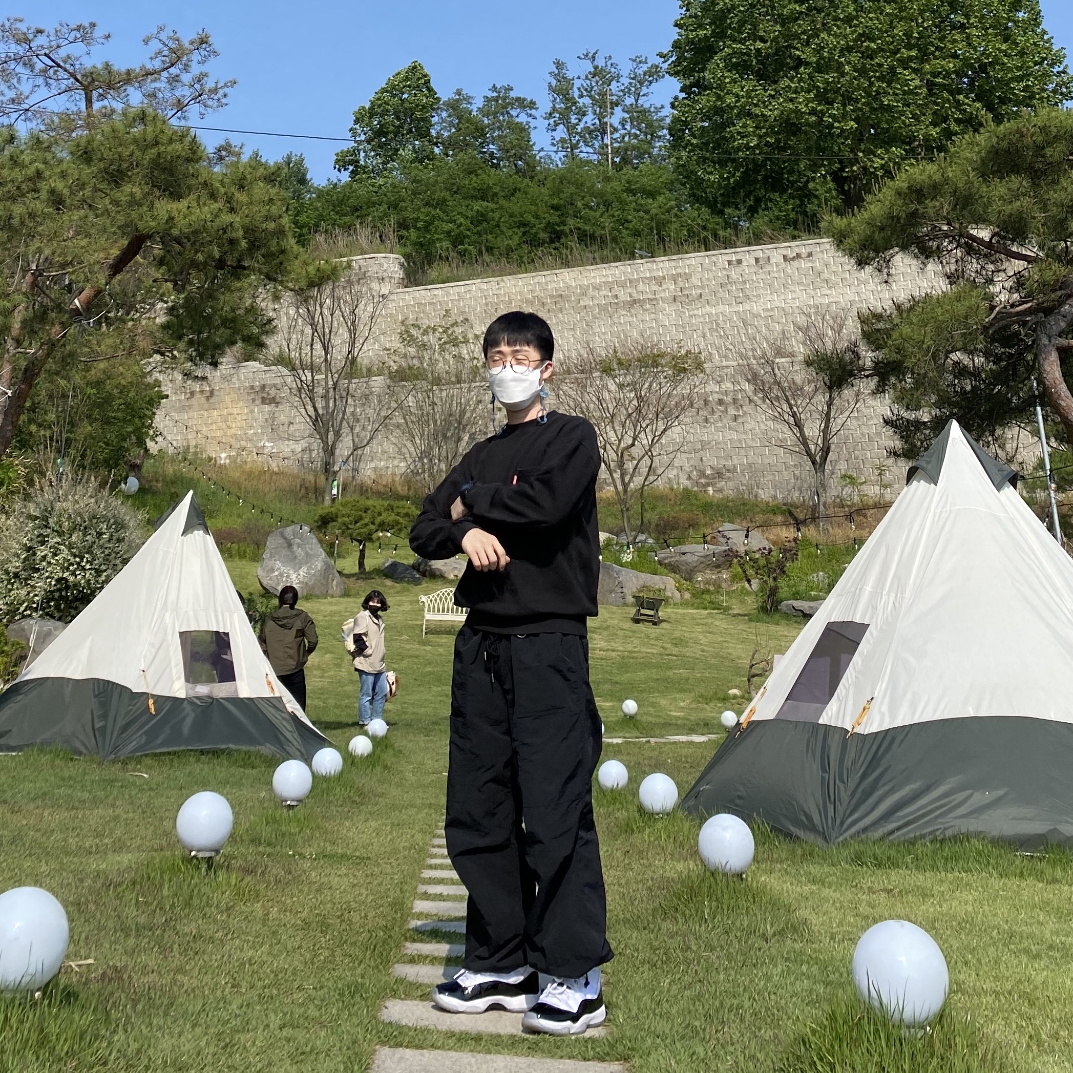 Jordan 11 Retro Concord 2018 착용 스타일