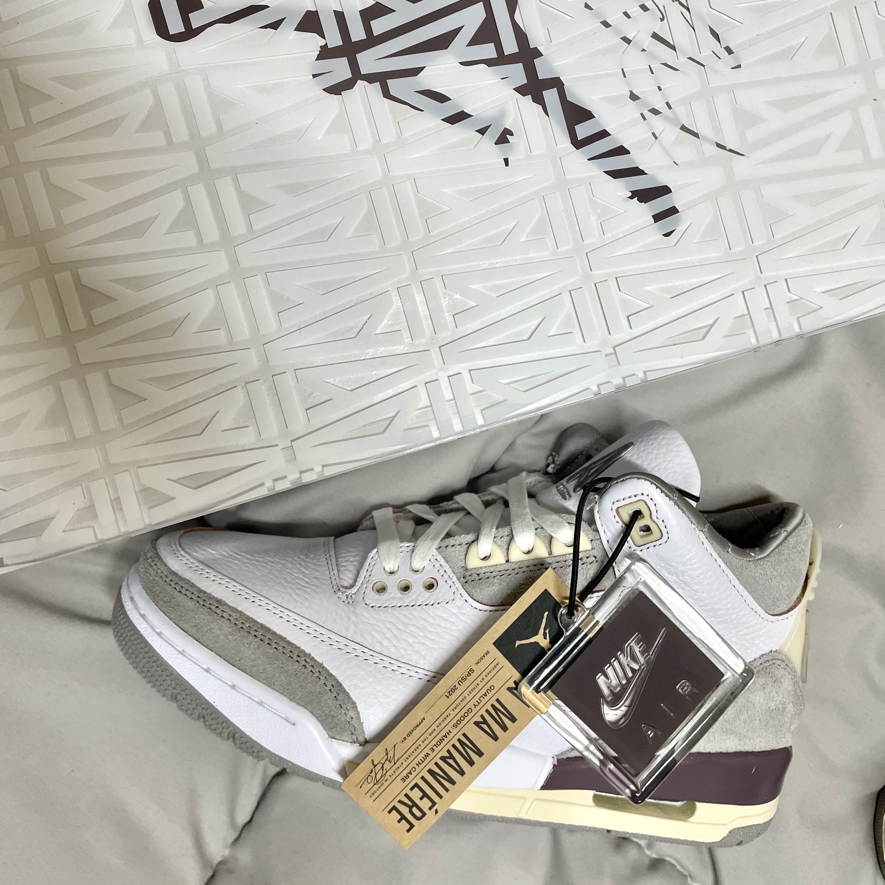 (W) Jordan 3 x A Ma Maniere Retro SP 착용 스타일