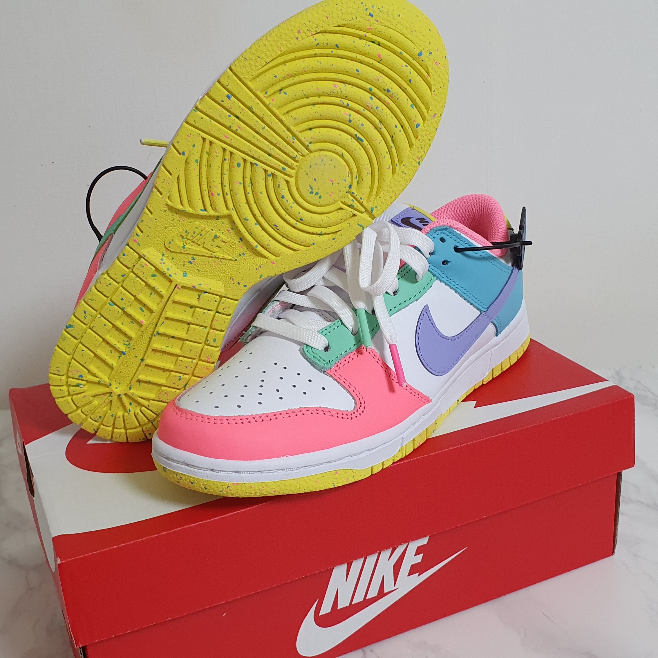(W) Nike Dunk Low SE Candy 착용 스타일 - 2