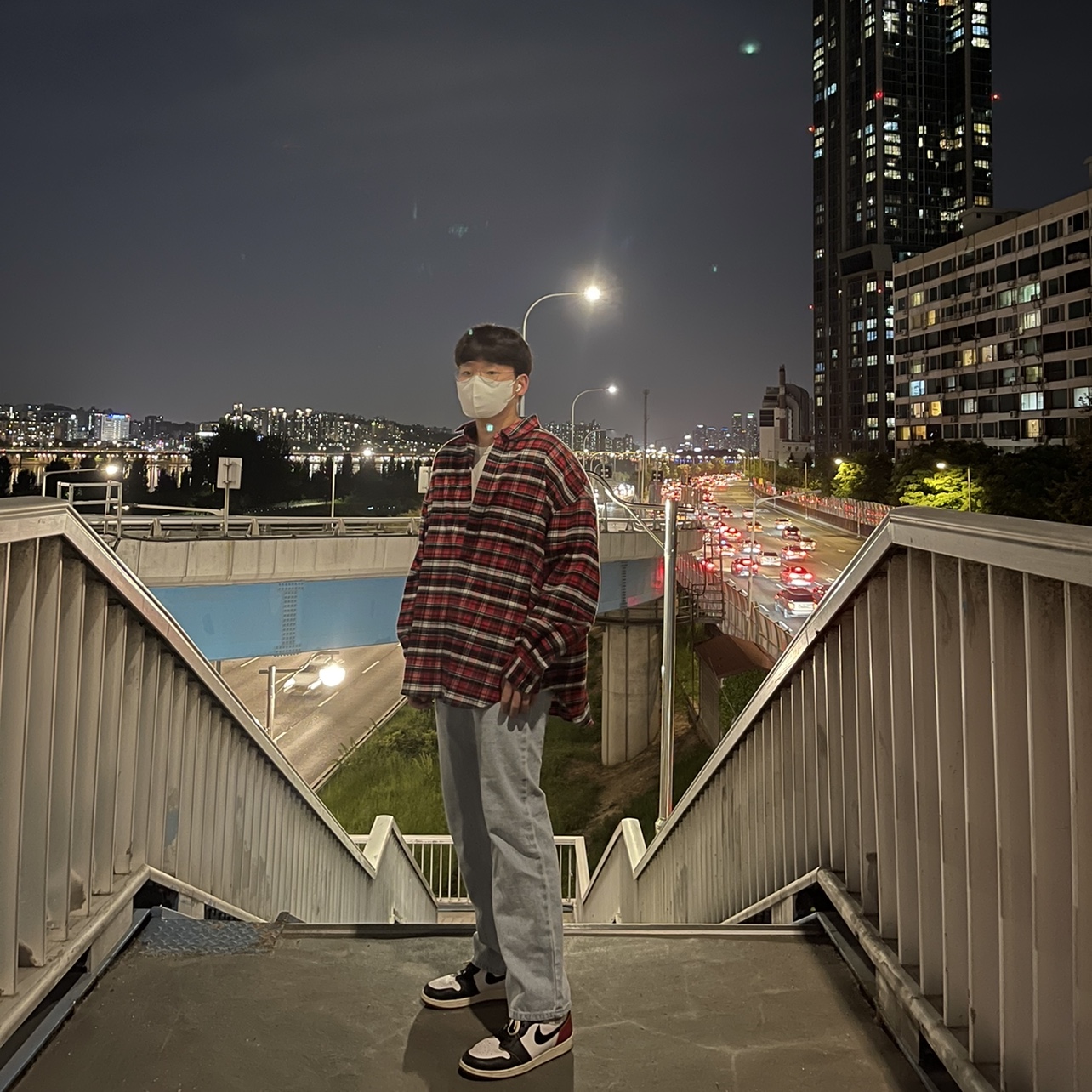 Jordan 1 x Union Retro High Black Toe 착용 스타일 - 1