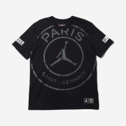 Jordan x Paris Saint-Germain Logo T-Shirt Black - US/EU