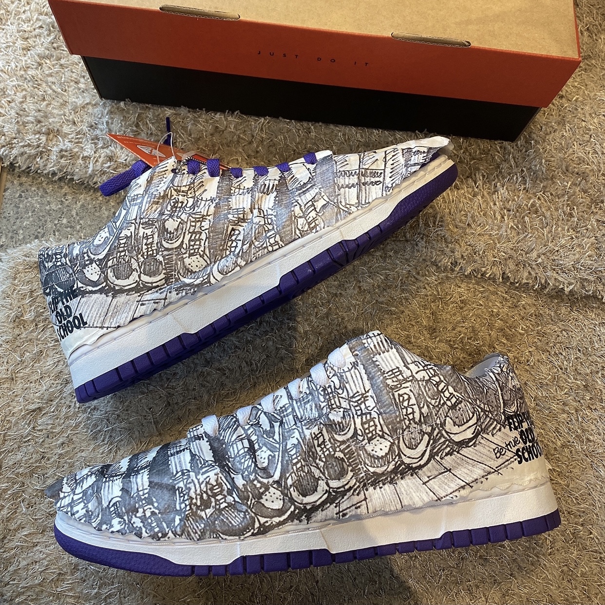 (W) Nike Dunk Low SE Flip 착용 스타일 - 2