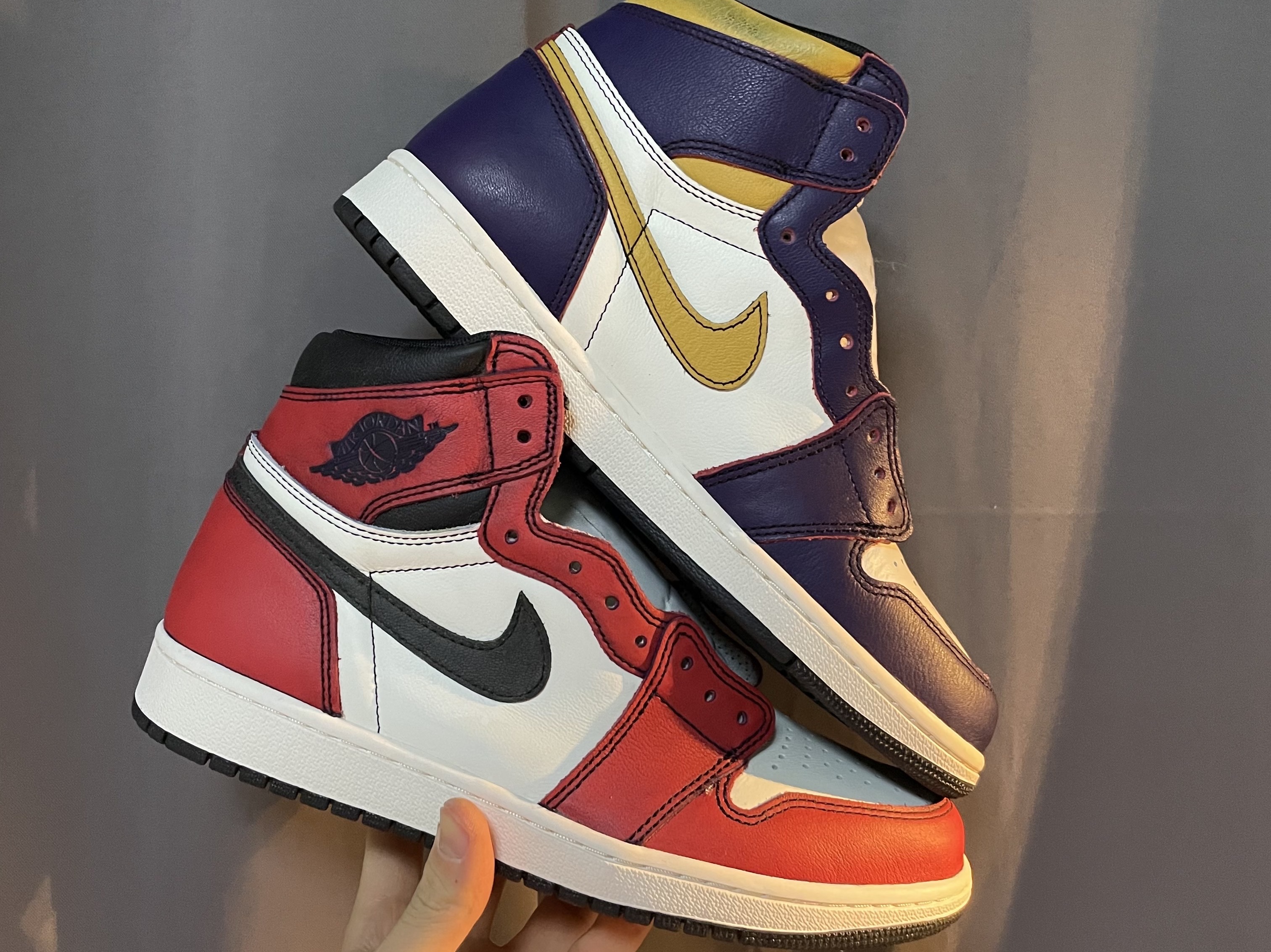 Jordan 1 Retro High OG Defiant SB LA to Chicago 착용 스타일 - 2