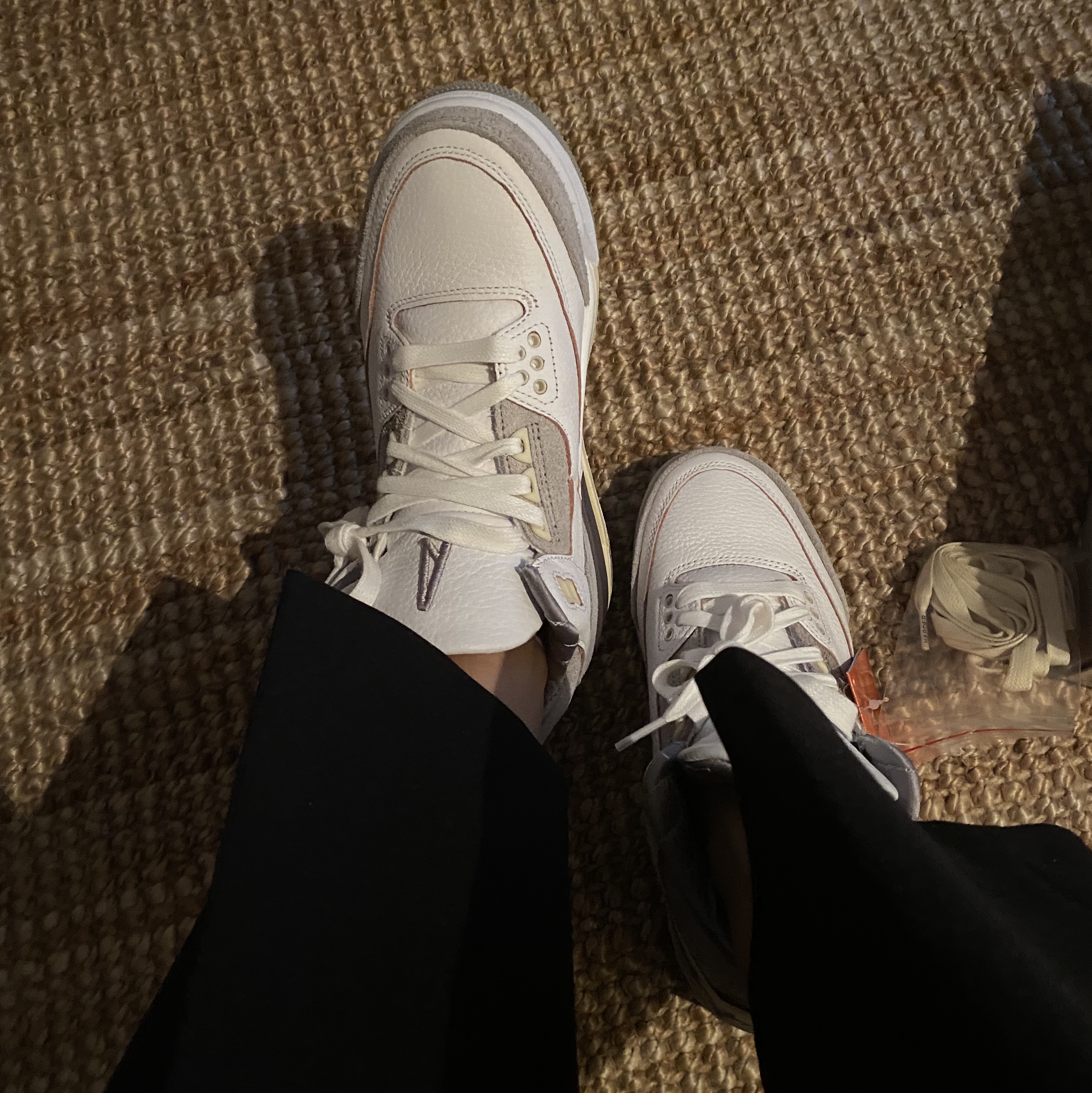 (W) Jordan 3 x A Ma Maniere Retro SP 착용 스타일 - 3