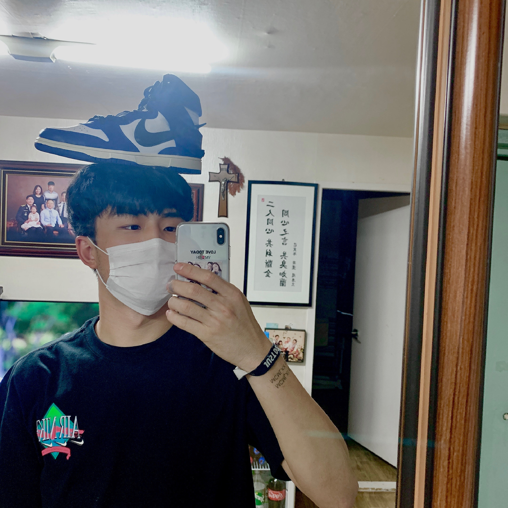 Nike x Ambush Dunk High Deep Royal Blue 착용 스타일