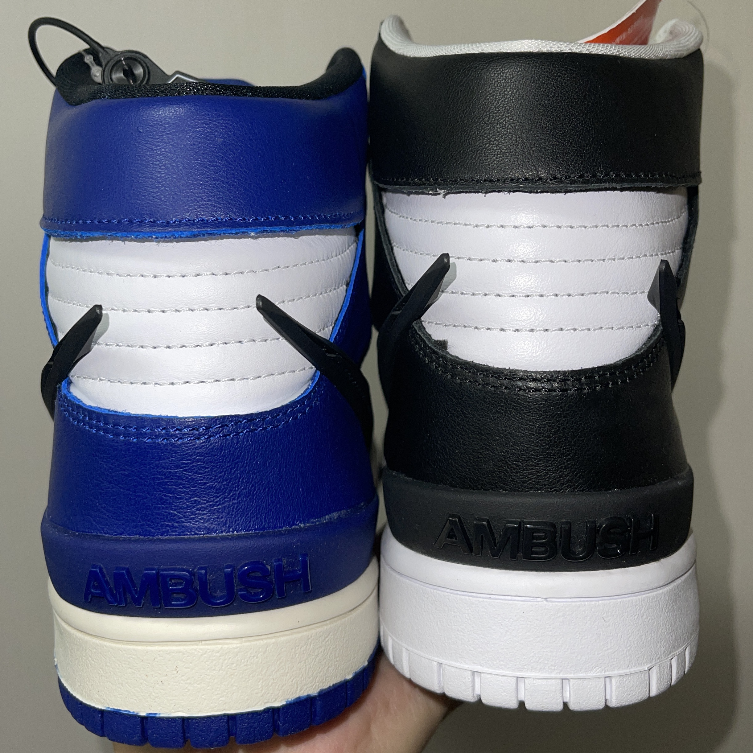 Nike x Ambush Dunk High Deep Royal Blue, Nike x Ambush Dunk High Black 착용 스타일 - 1