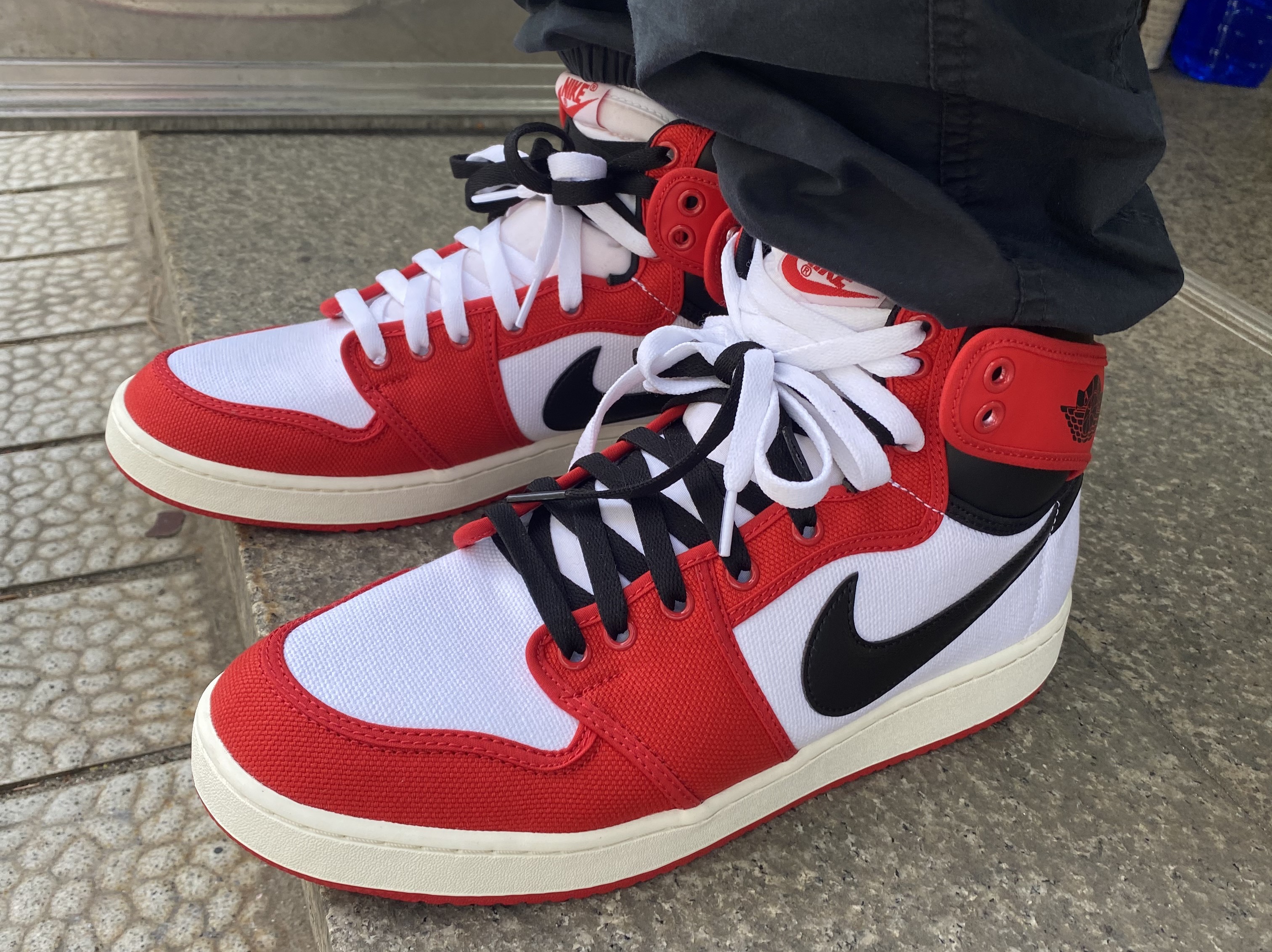 Jordan 1 KO Chicago 2021 착용 스타일 - 1