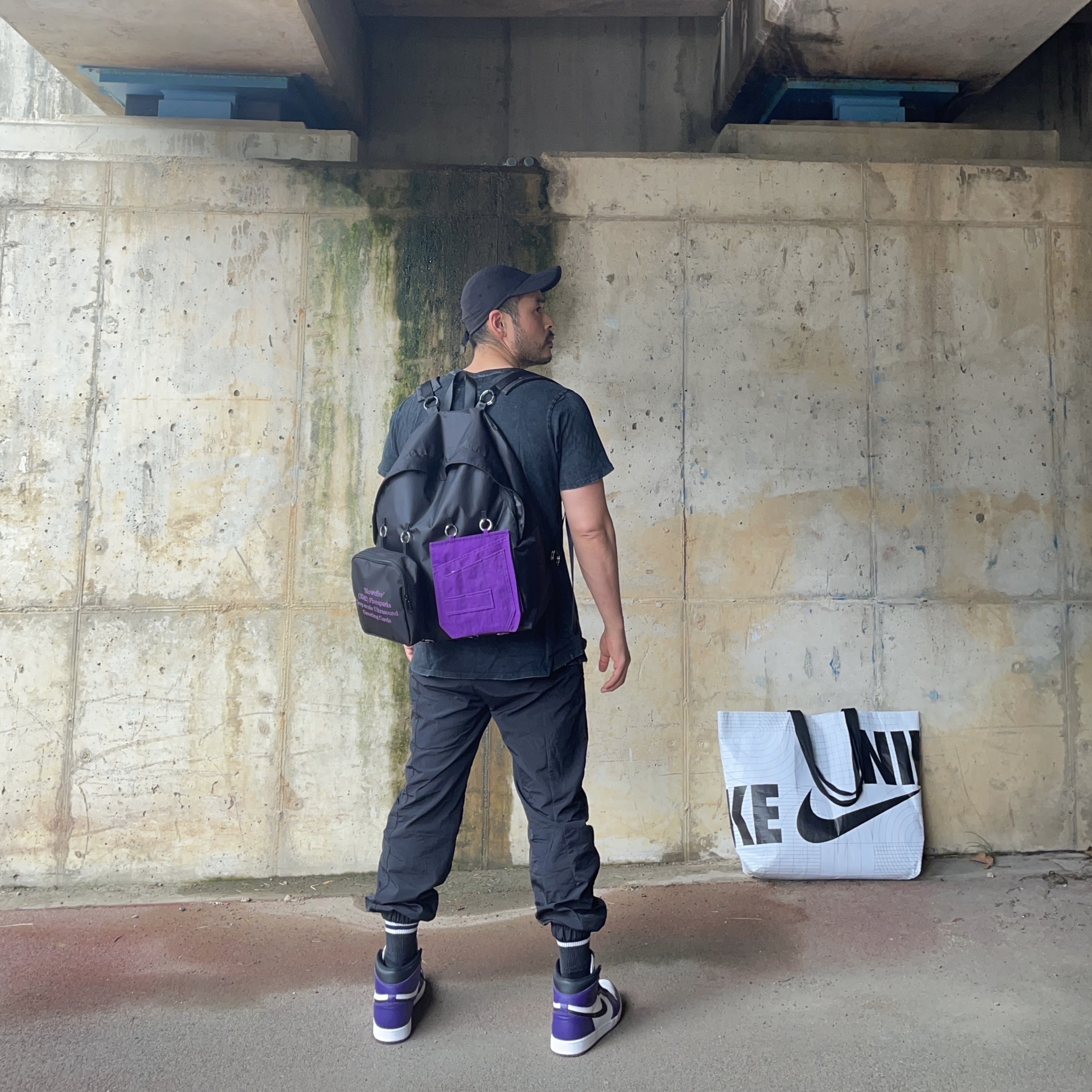 Jordan 1 Retro High OG Court Purple 2020 착용 스타일 - 2