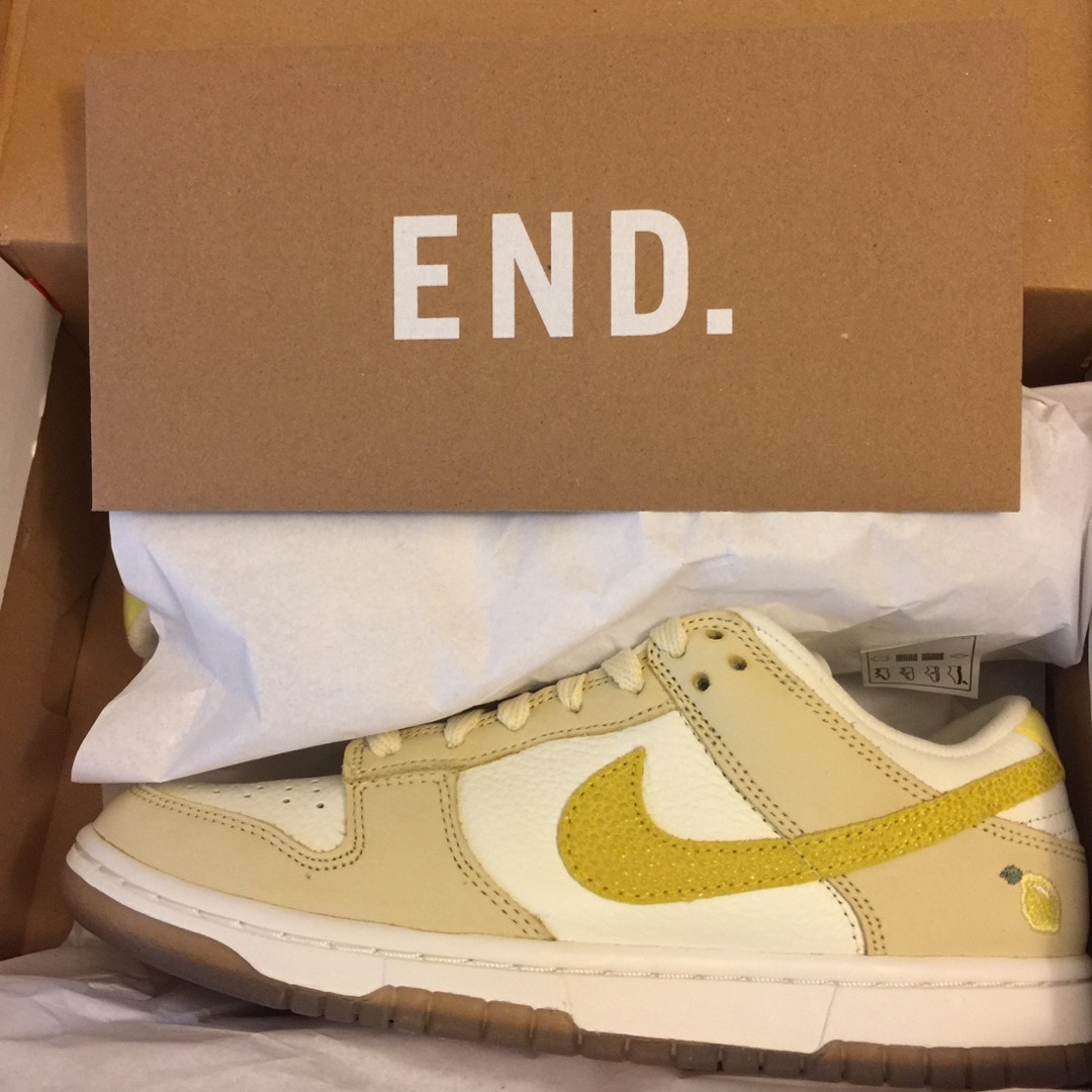 (W) Nike Dunk Low Lemon Drop 착용 스타일