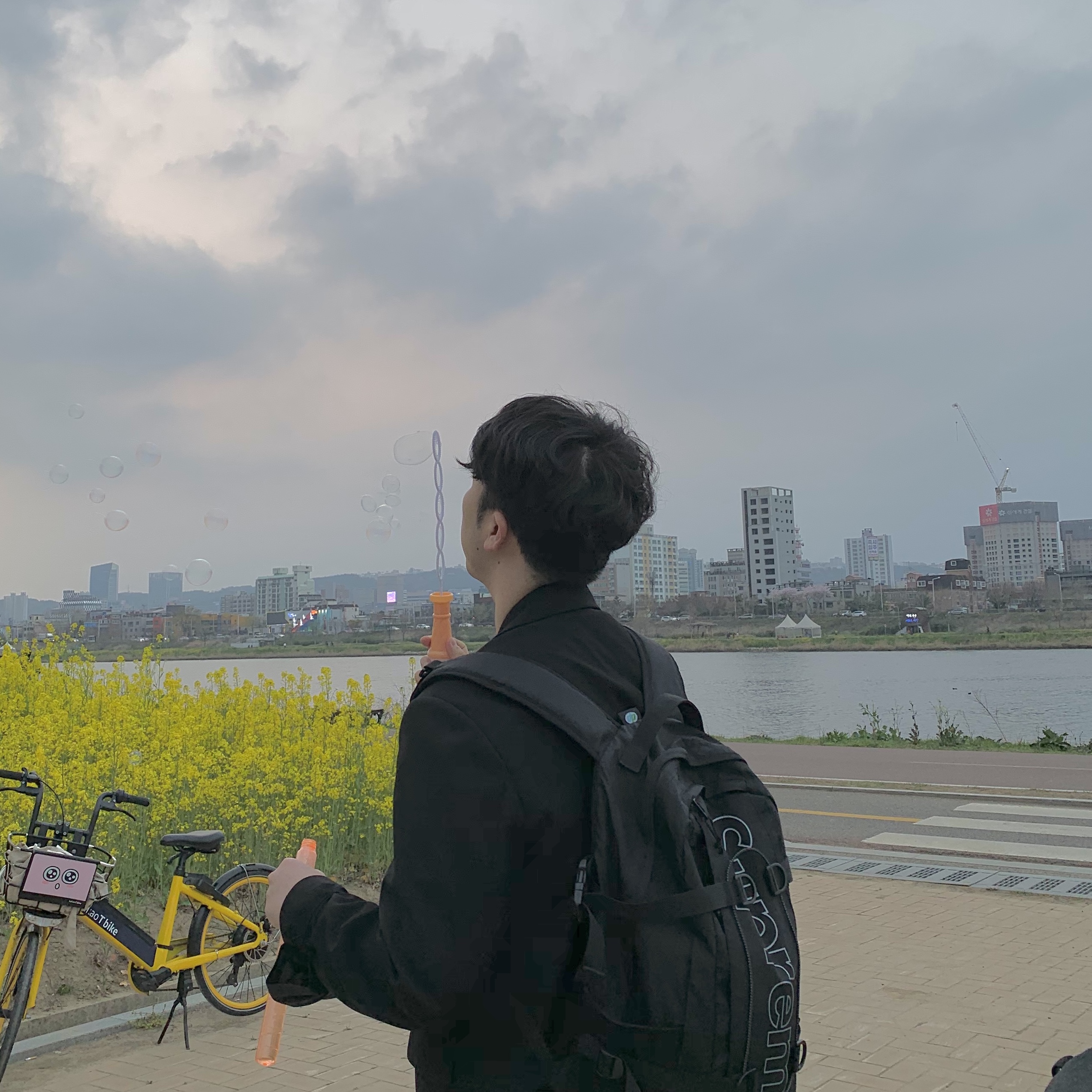 Supreme Backpack Black - 18FW 착용 스타일