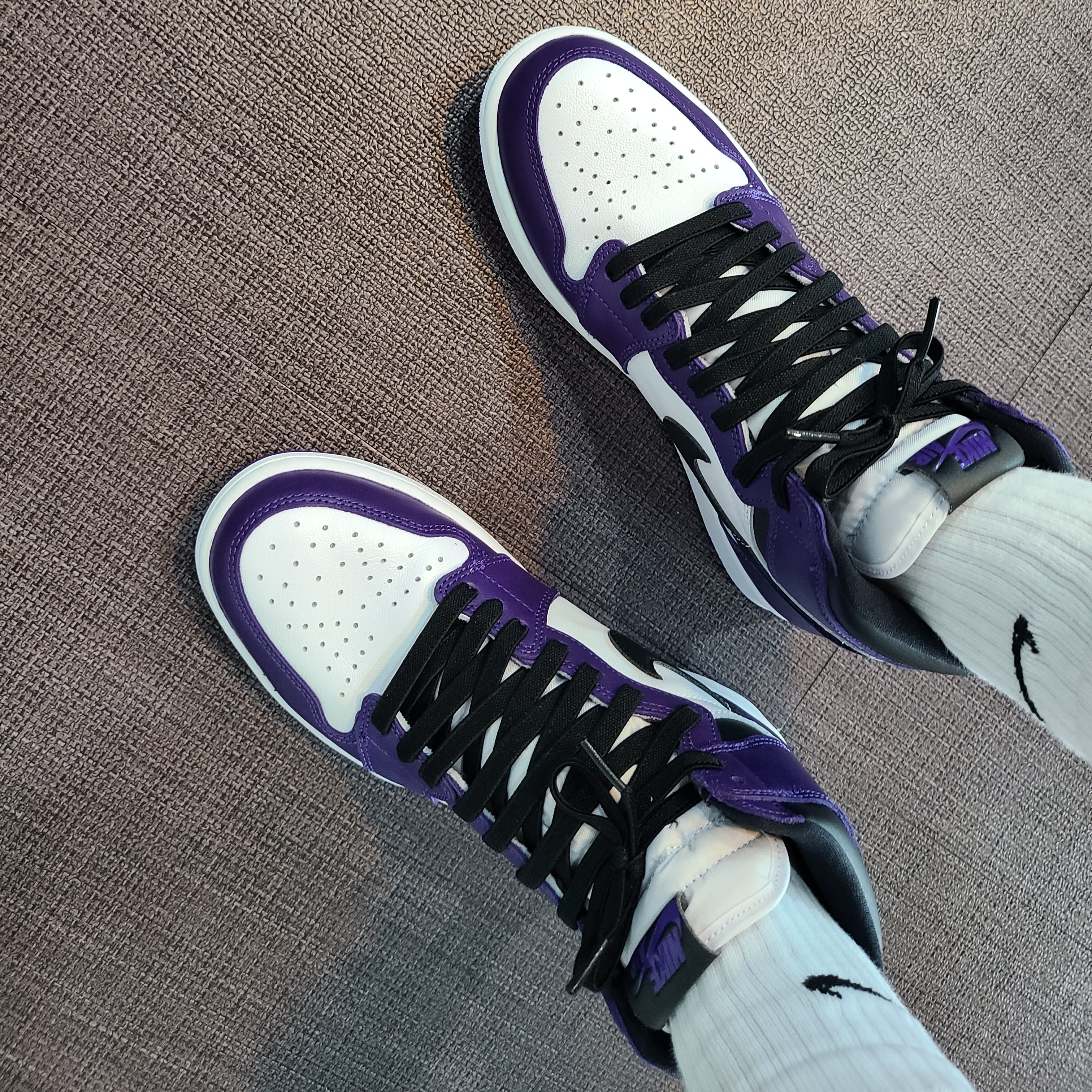 Jordan 1 Retro High OG Court Purple 2020 착용 스타일