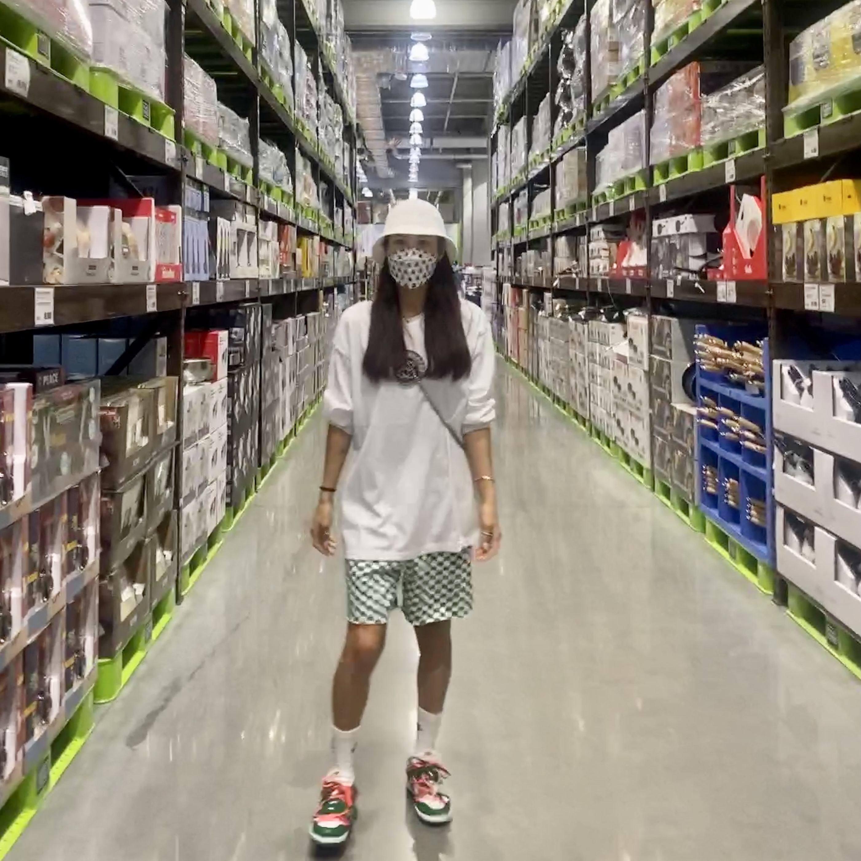 Nike x Stussy Big Swoosh LS T-Shirt White - US/EU, Nike x Stussy Big Swoosh LS T-Shirt White - Asia 착용 스타일 - 1