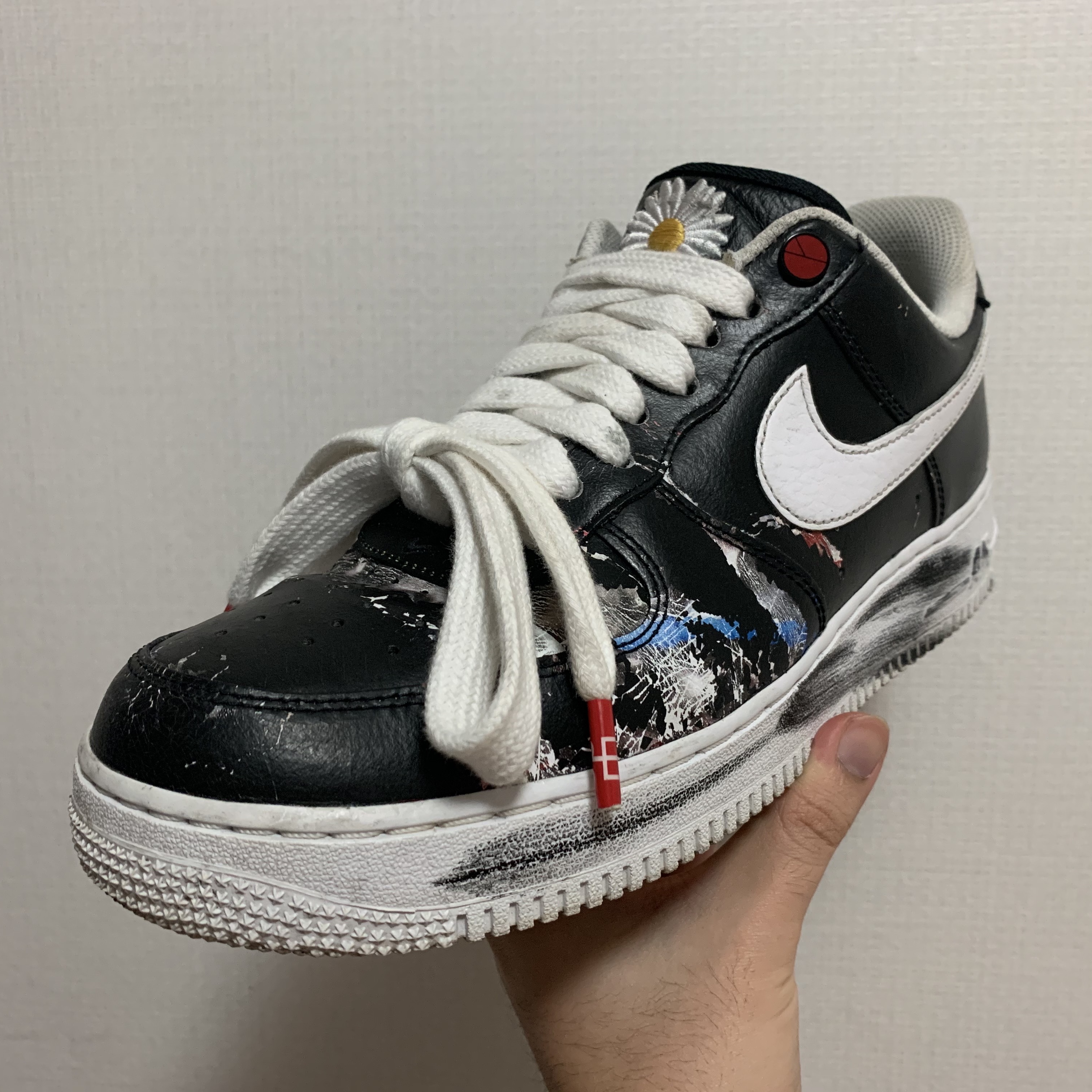 Nike x Peaceminusone Air Force 1 Low Para-Noise 착용 스타일