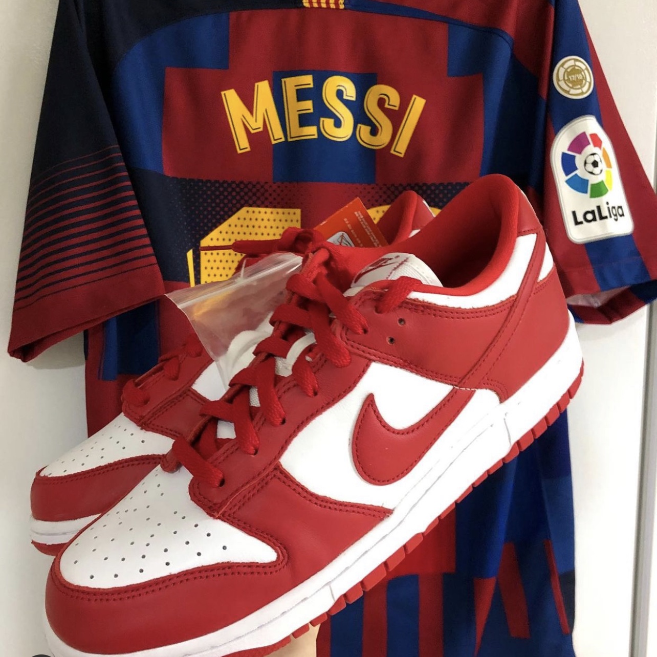 Nike Dunk Low SP University Red 2020 착용 스타일