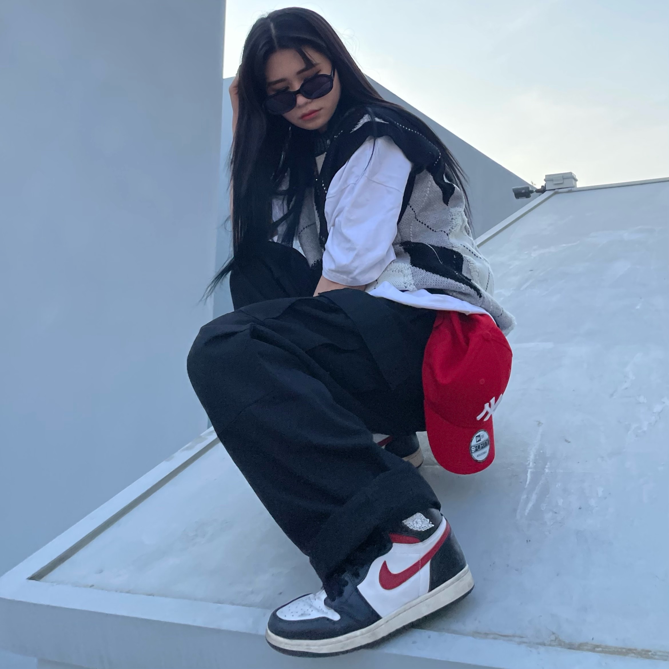 Jordan 1 Retro High OG Gym Red 착용 스타일