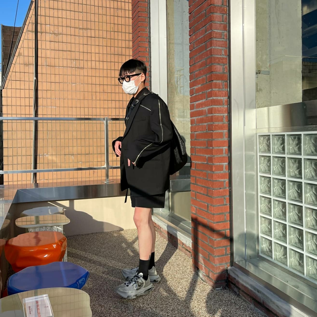 Nike x Matthew M Williams Zoom 004 Stone 착용 스타일
