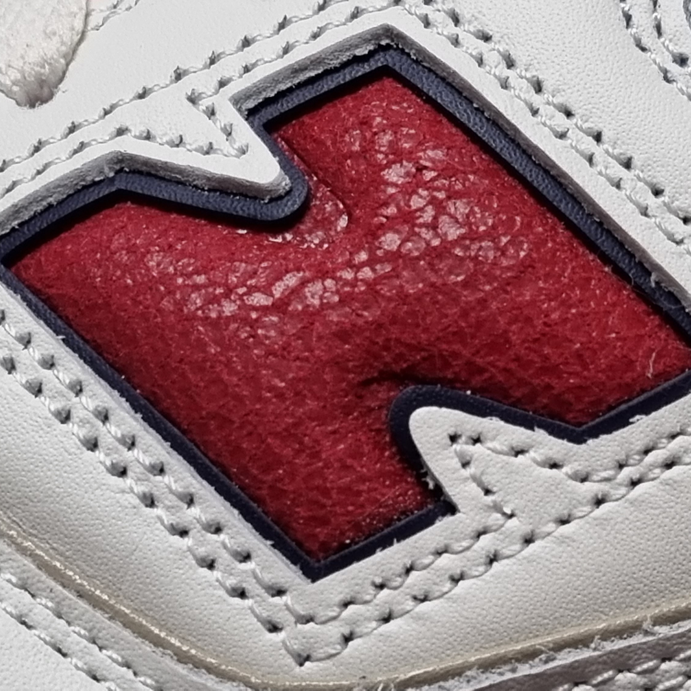 New Balance x Aime Leon Dore 550 Navy Red 착용 스타일 - 1