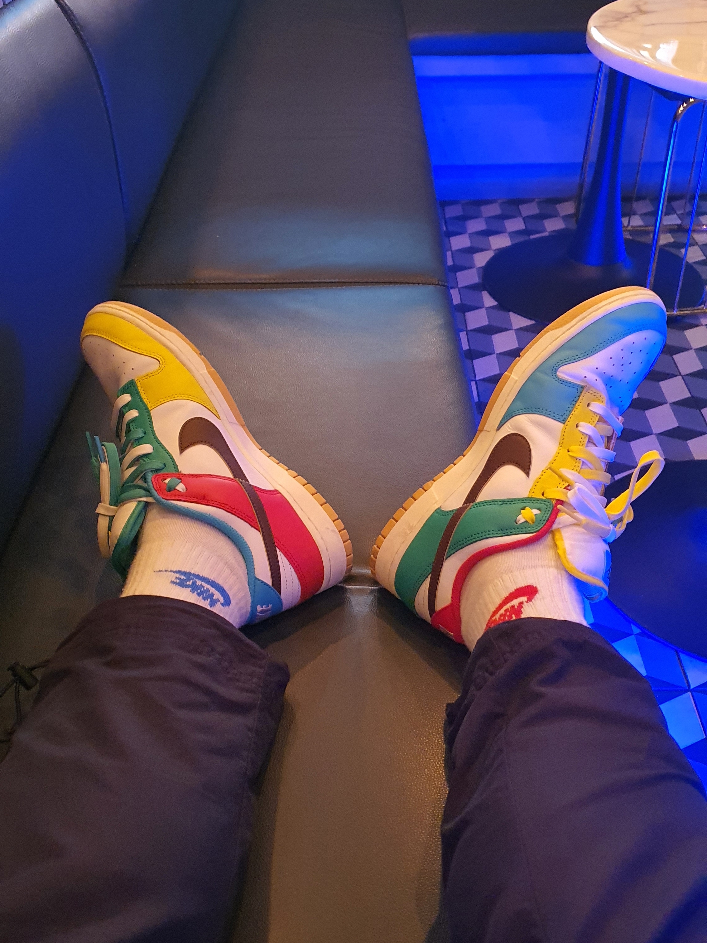 Nike Dunk Low SE Free.99 White 착용 스타일