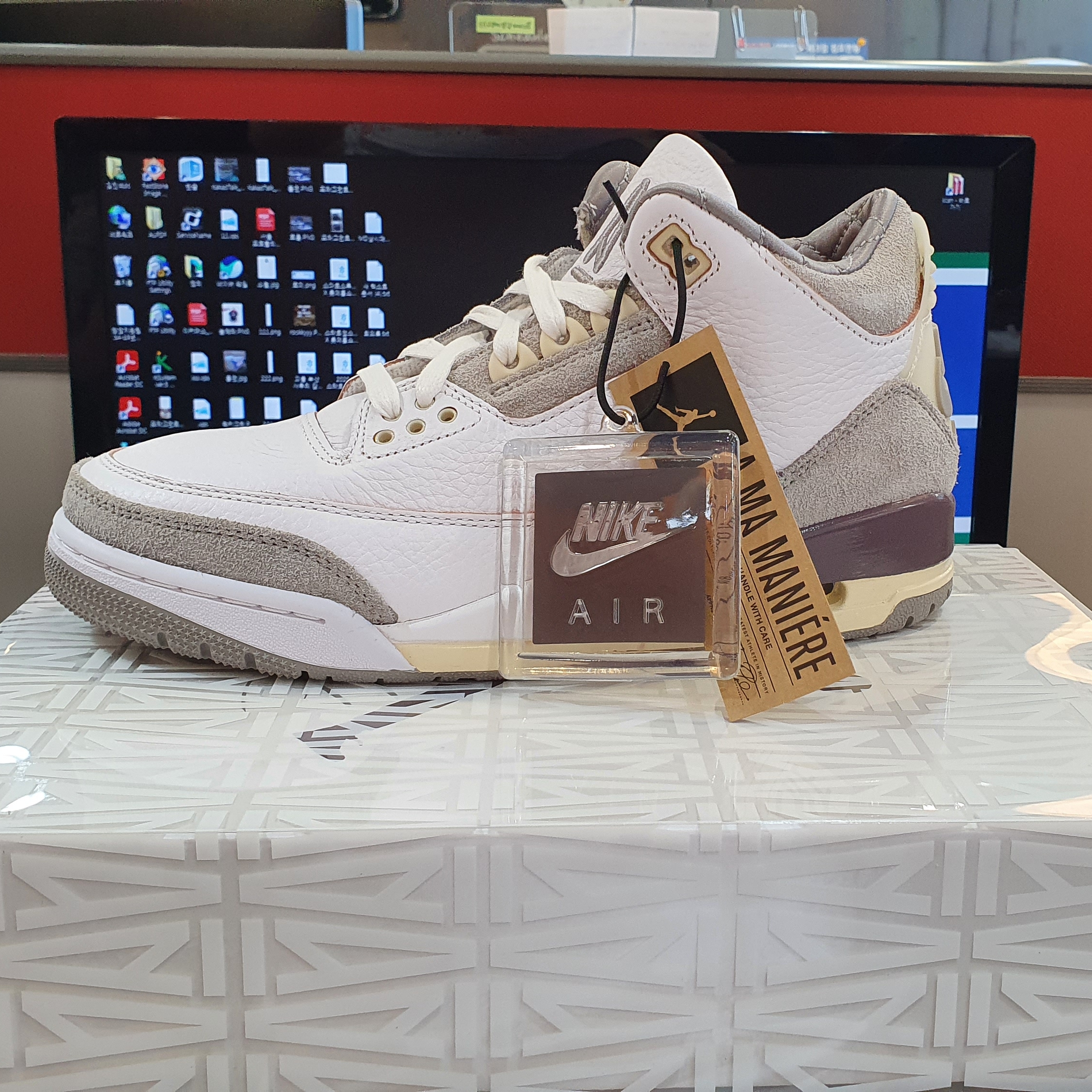 (W) Jordan 3 x A Ma Maniere Retro SP 착용 스타일