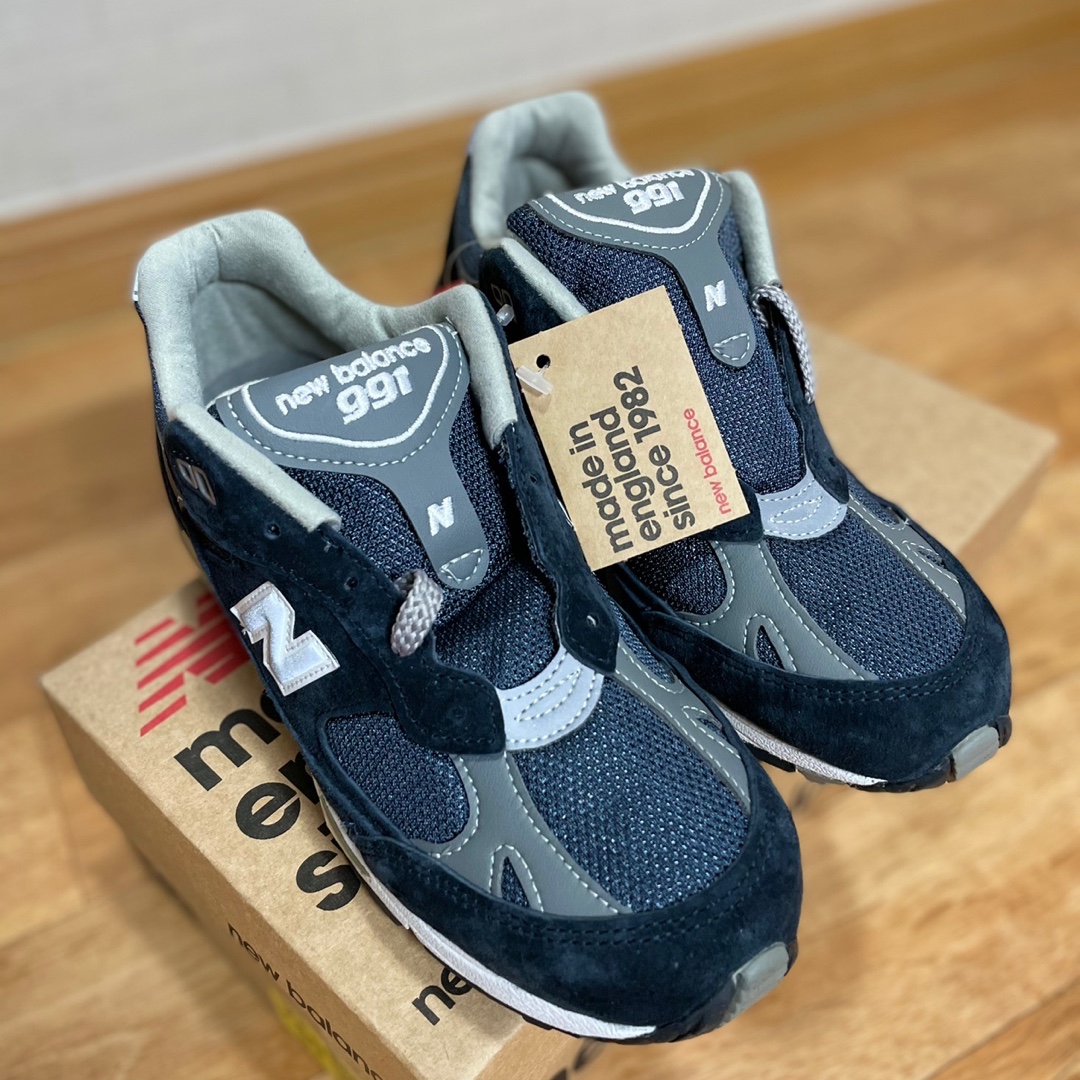 New Balance 991 Made in UK Navy 착용 스타일