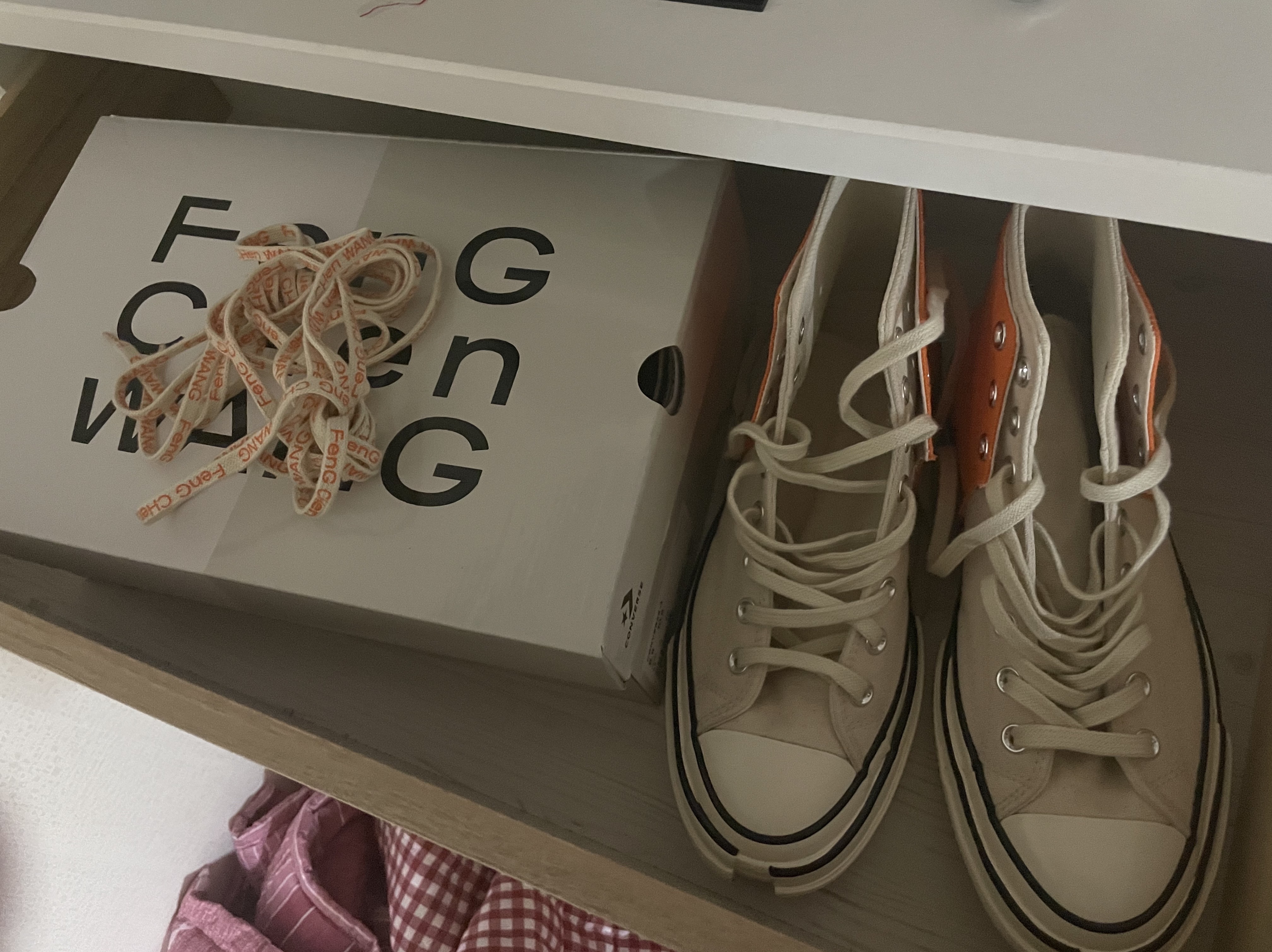 Converse x Feng Chen Wang Chuck 70 2-in-1 Persimmon Orange 착용 스타일