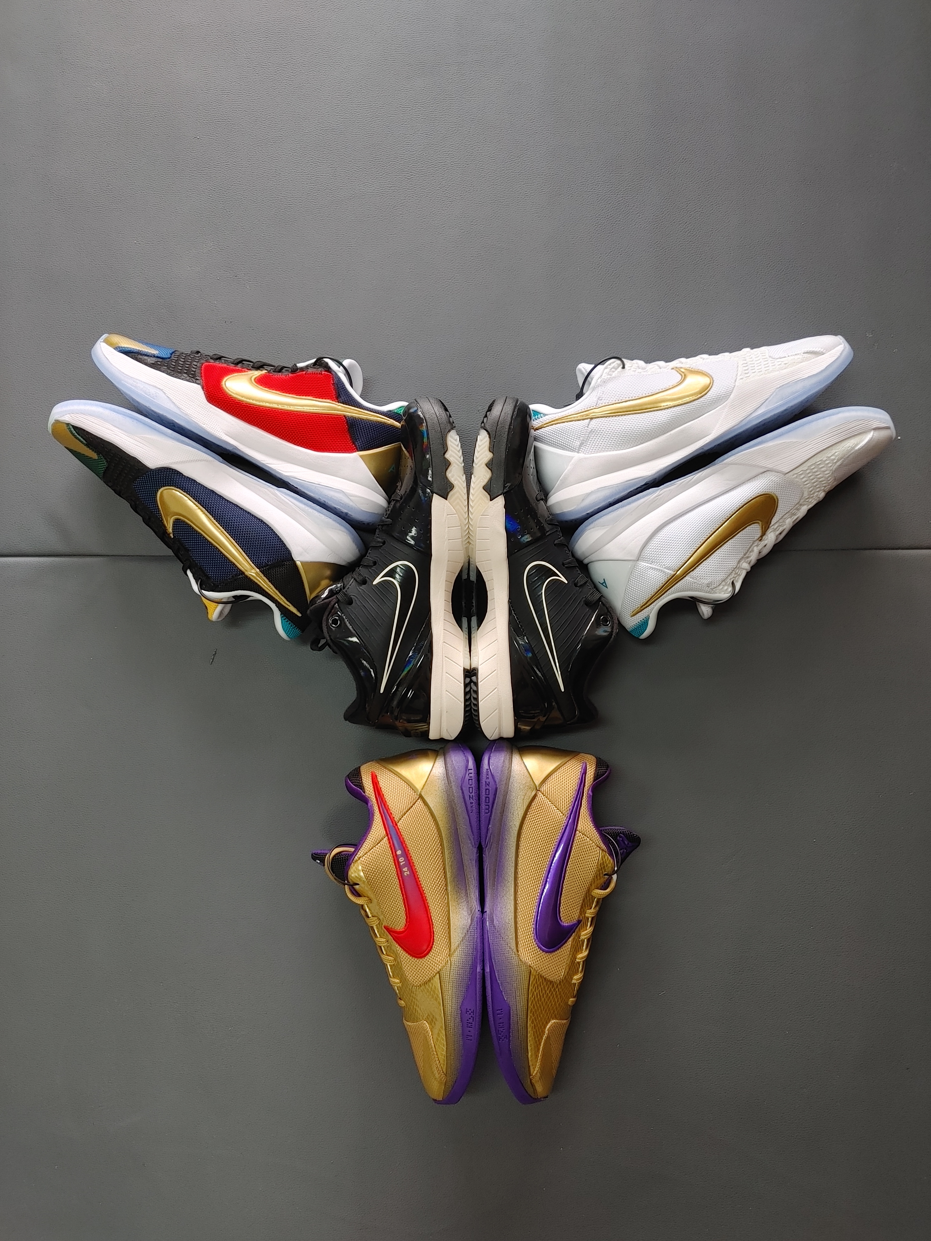 Nike x Undefeated Kobe 5 Protro Hall of Fame, Nike x Undefeated Kobe 5 Protro What If Pack 착용 스타일